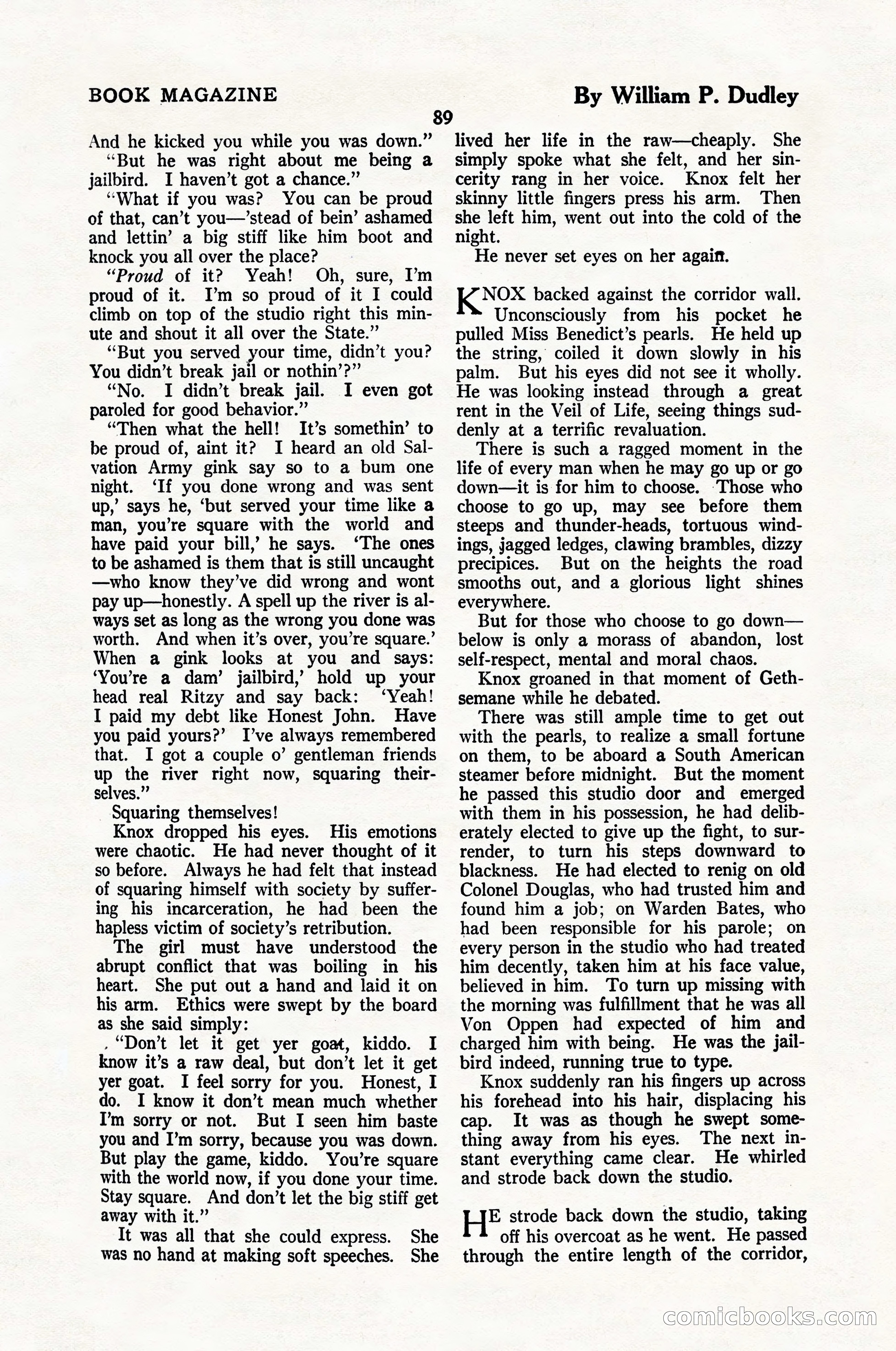 The Blue Book Magazine, January 1924 — page 95 of 216