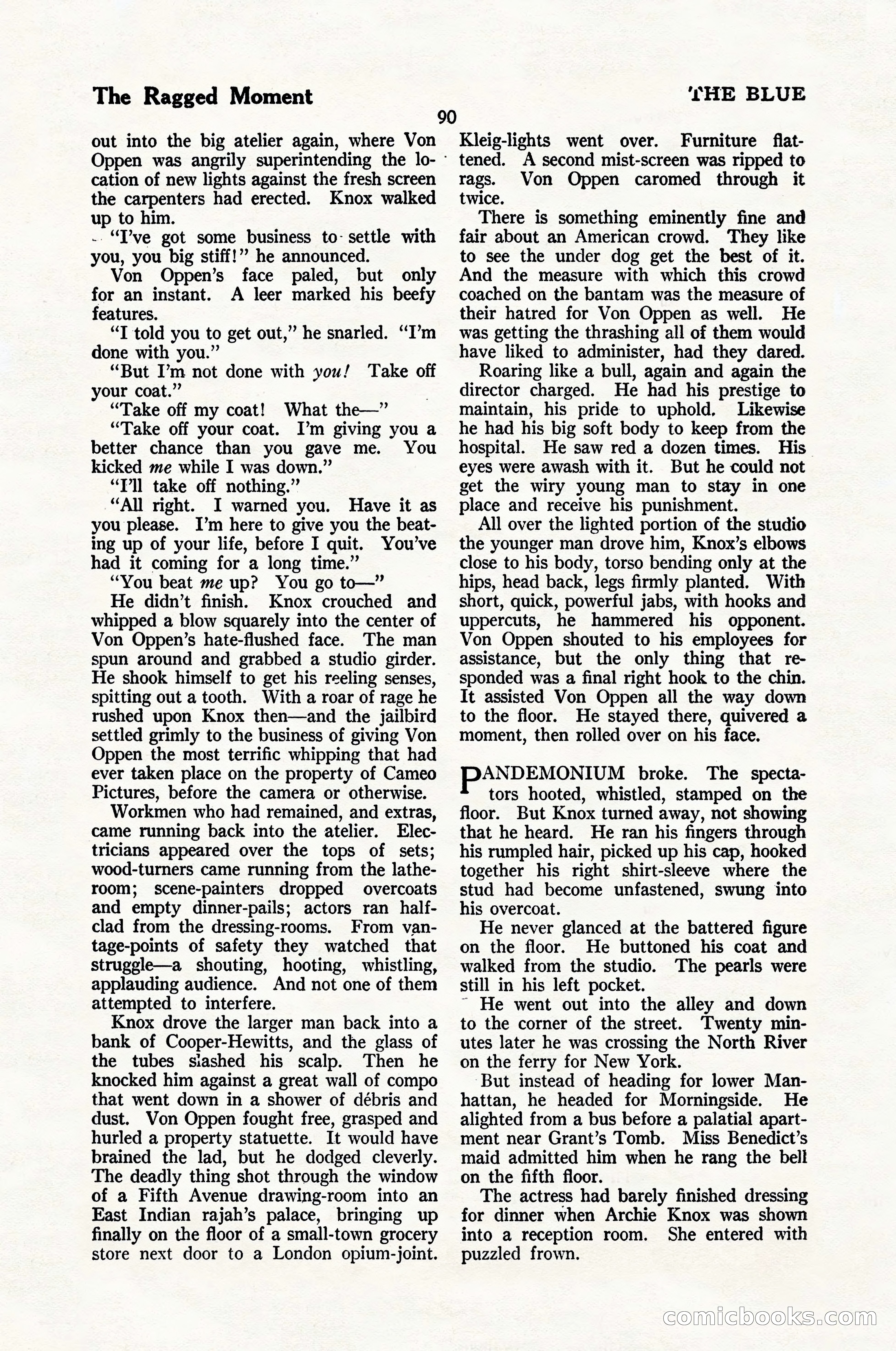 The Blue Book Magazine, January 1924 — page 96 of 216