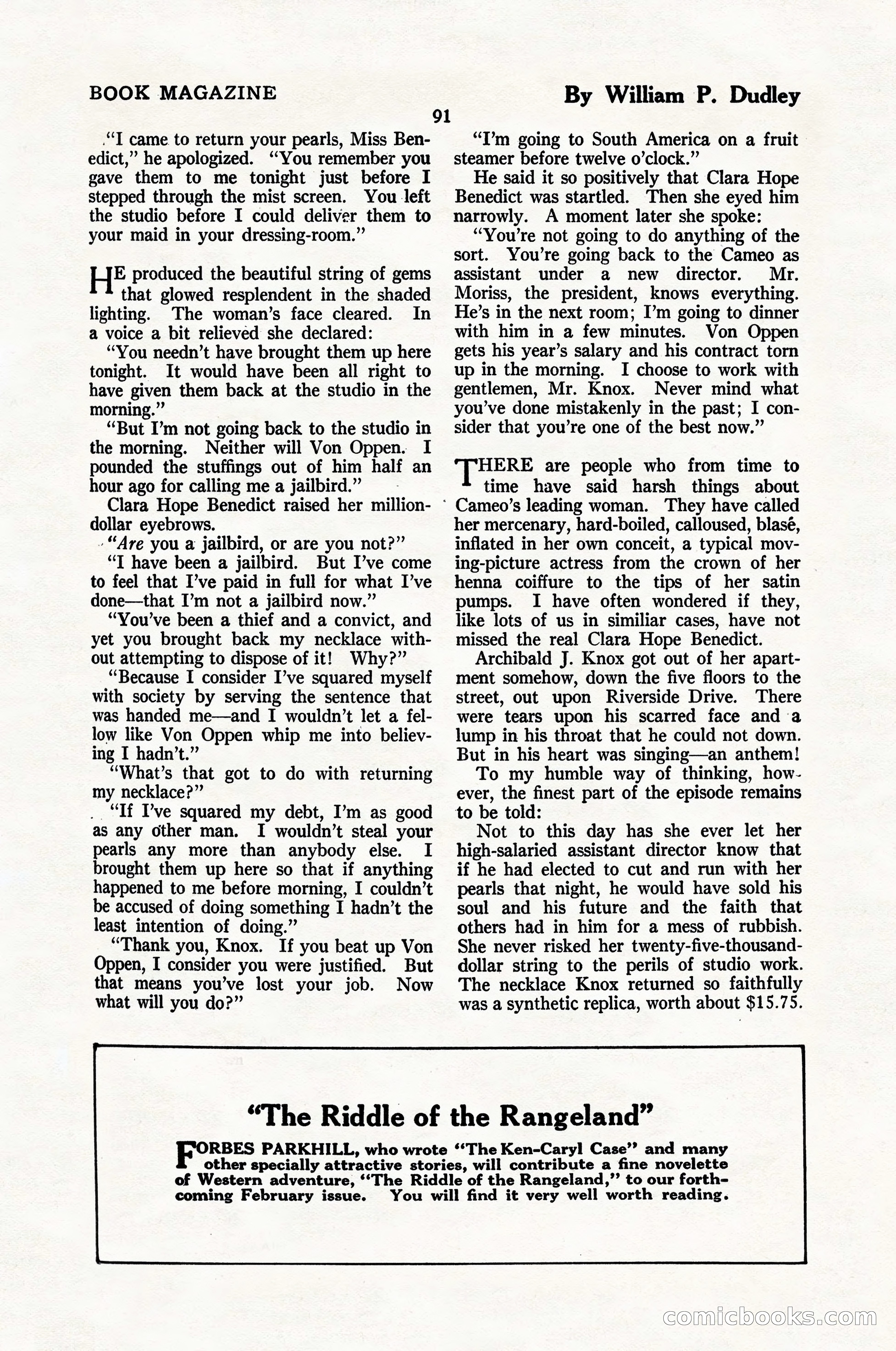 The Blue Book Magazine, January 1924 — page 97 of 216