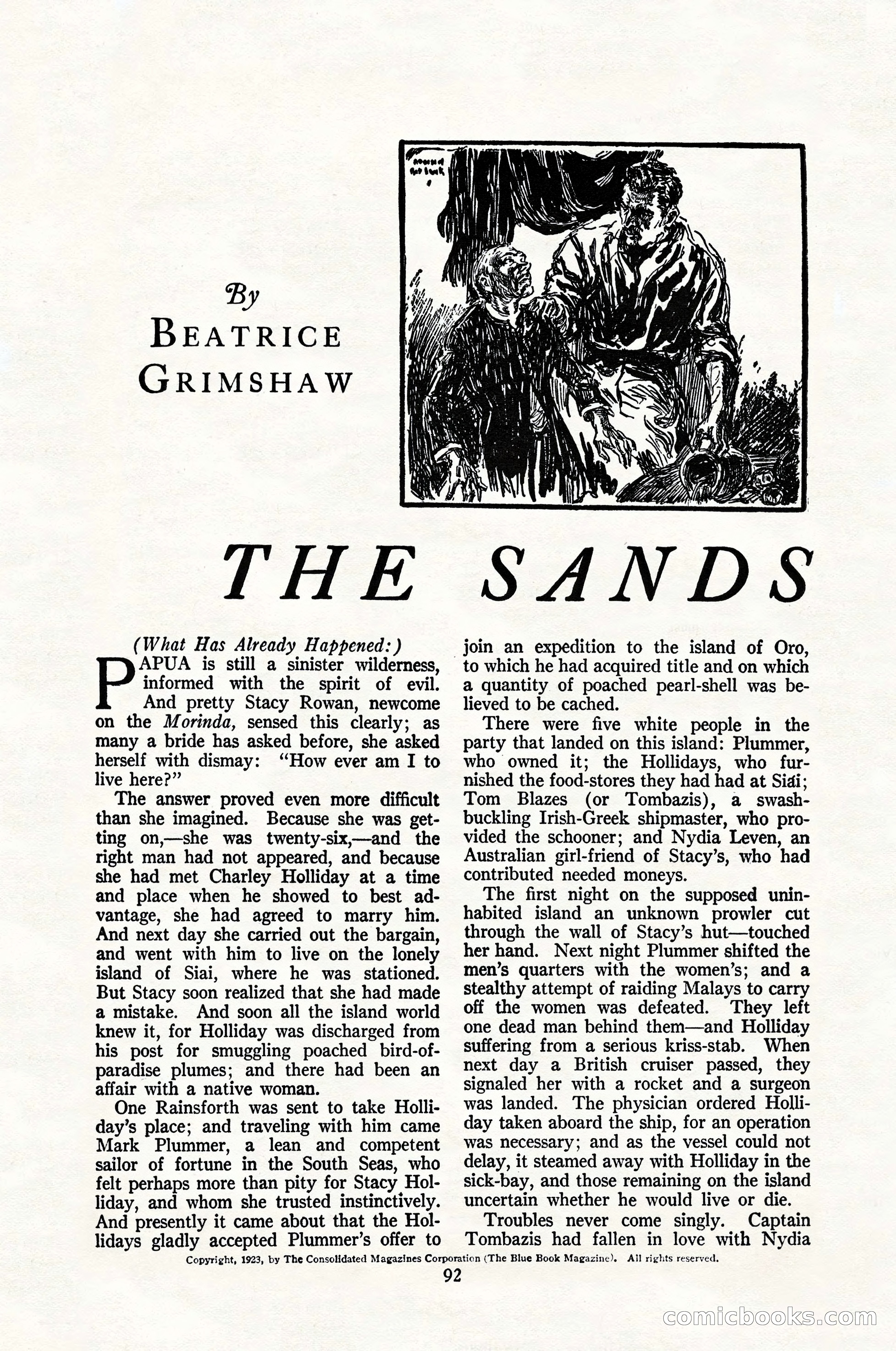 The Blue Book Magazine, January 1924 — page 98 of 216
