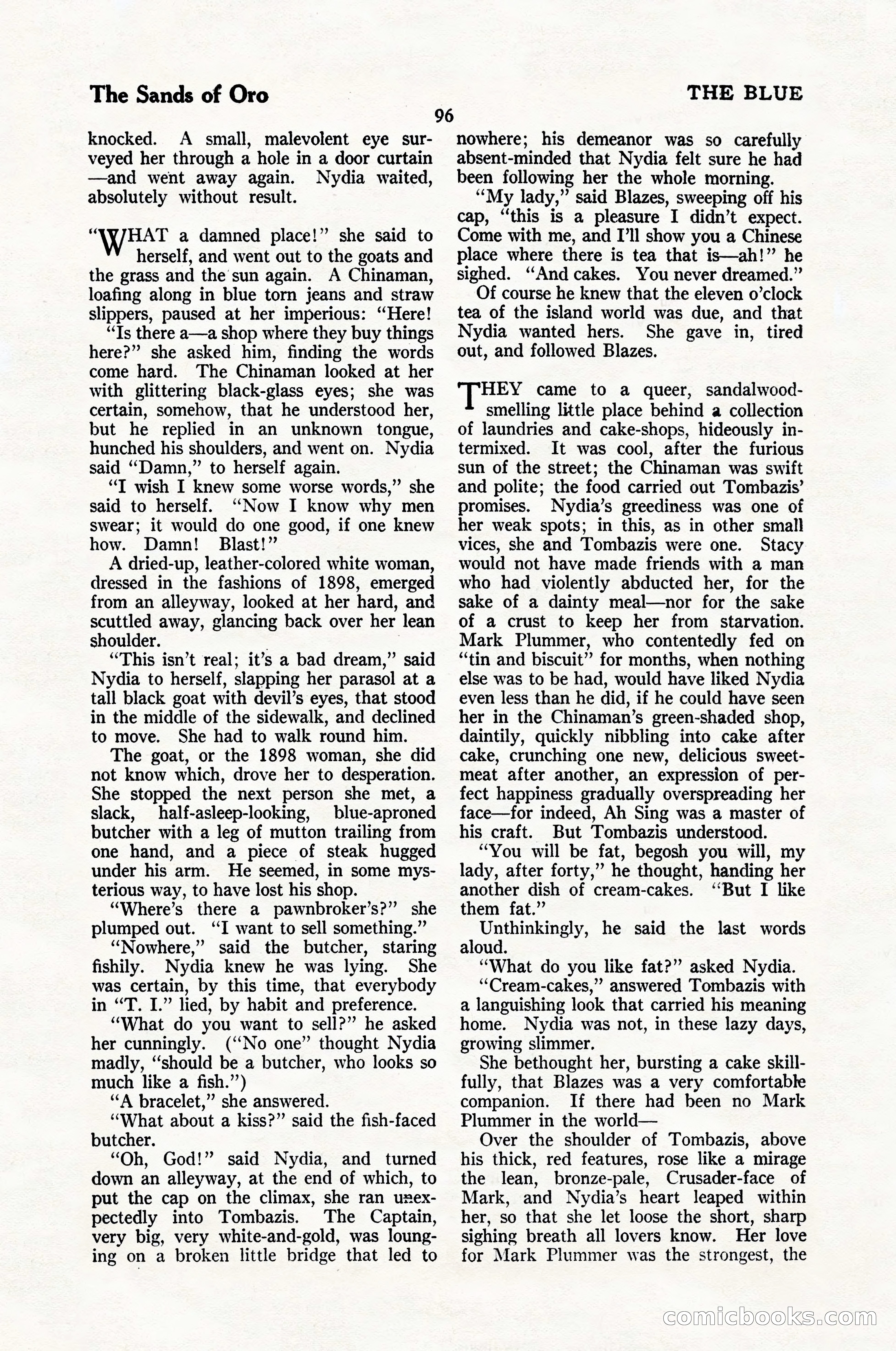 The Blue Book Magazine, January 1924 — page 102 of 216