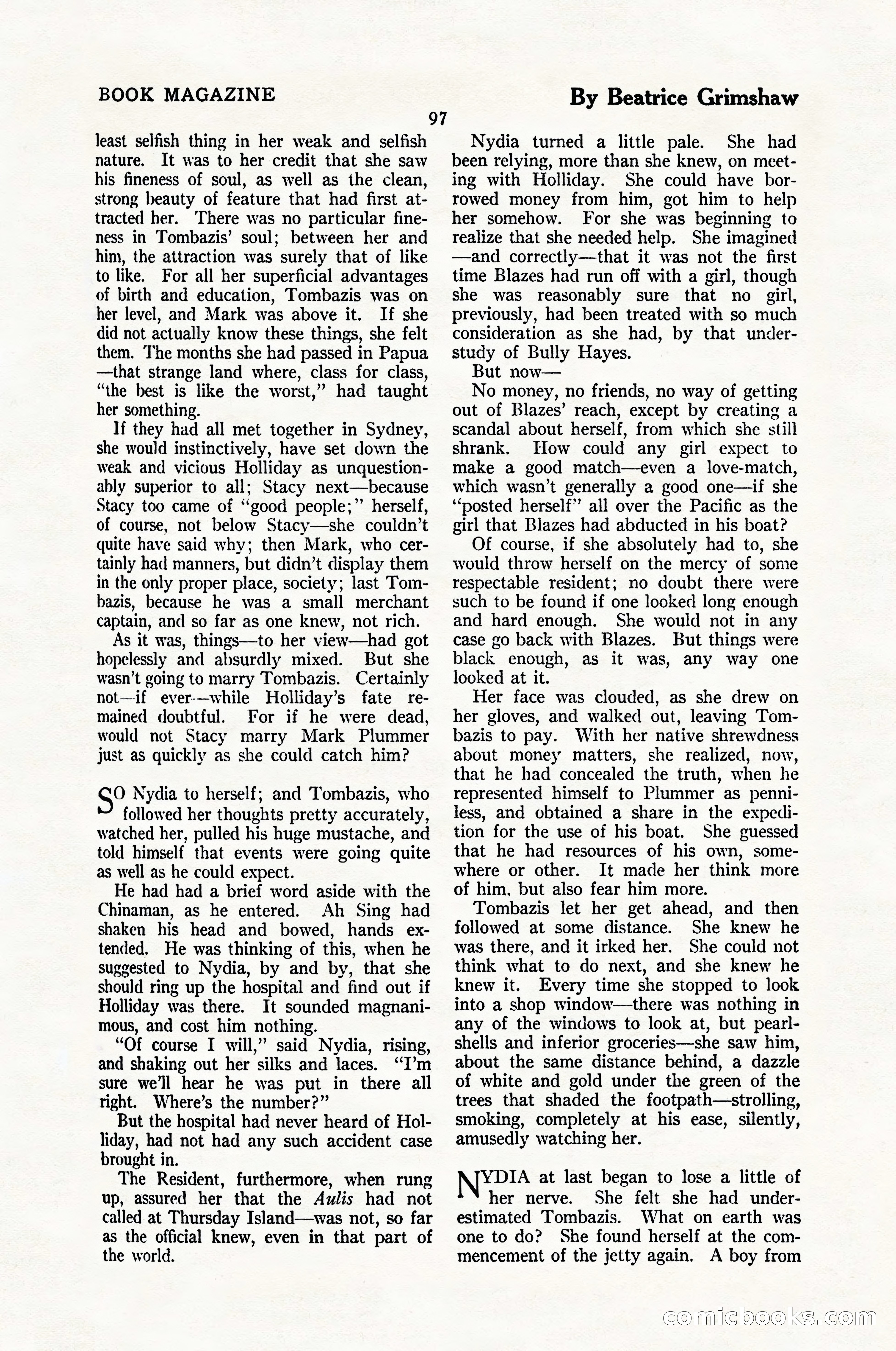 The Blue Book Magazine, January 1924 — page 103 of 216