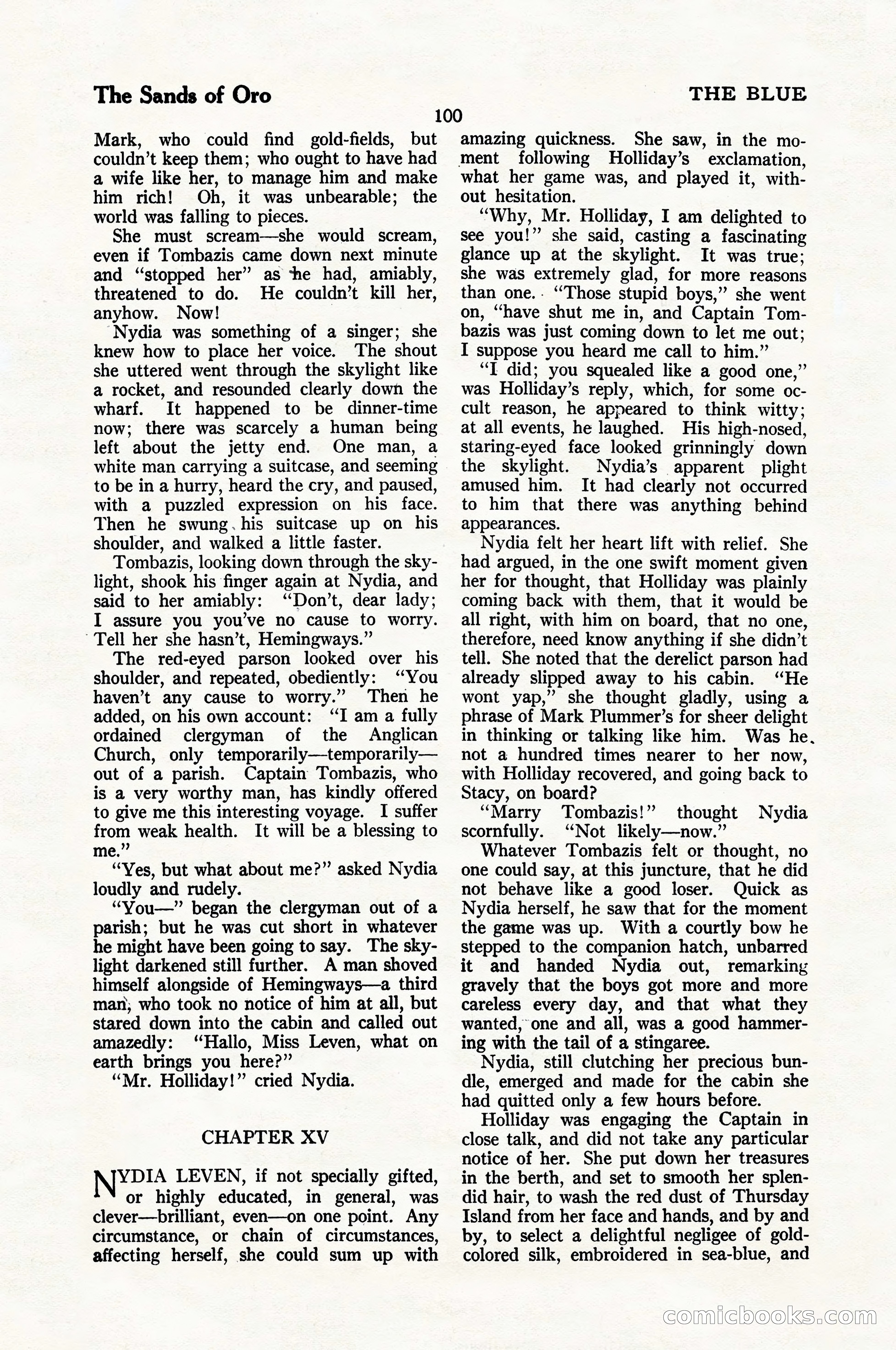 The Blue Book Magazine, January 1924 — page 106 of 216