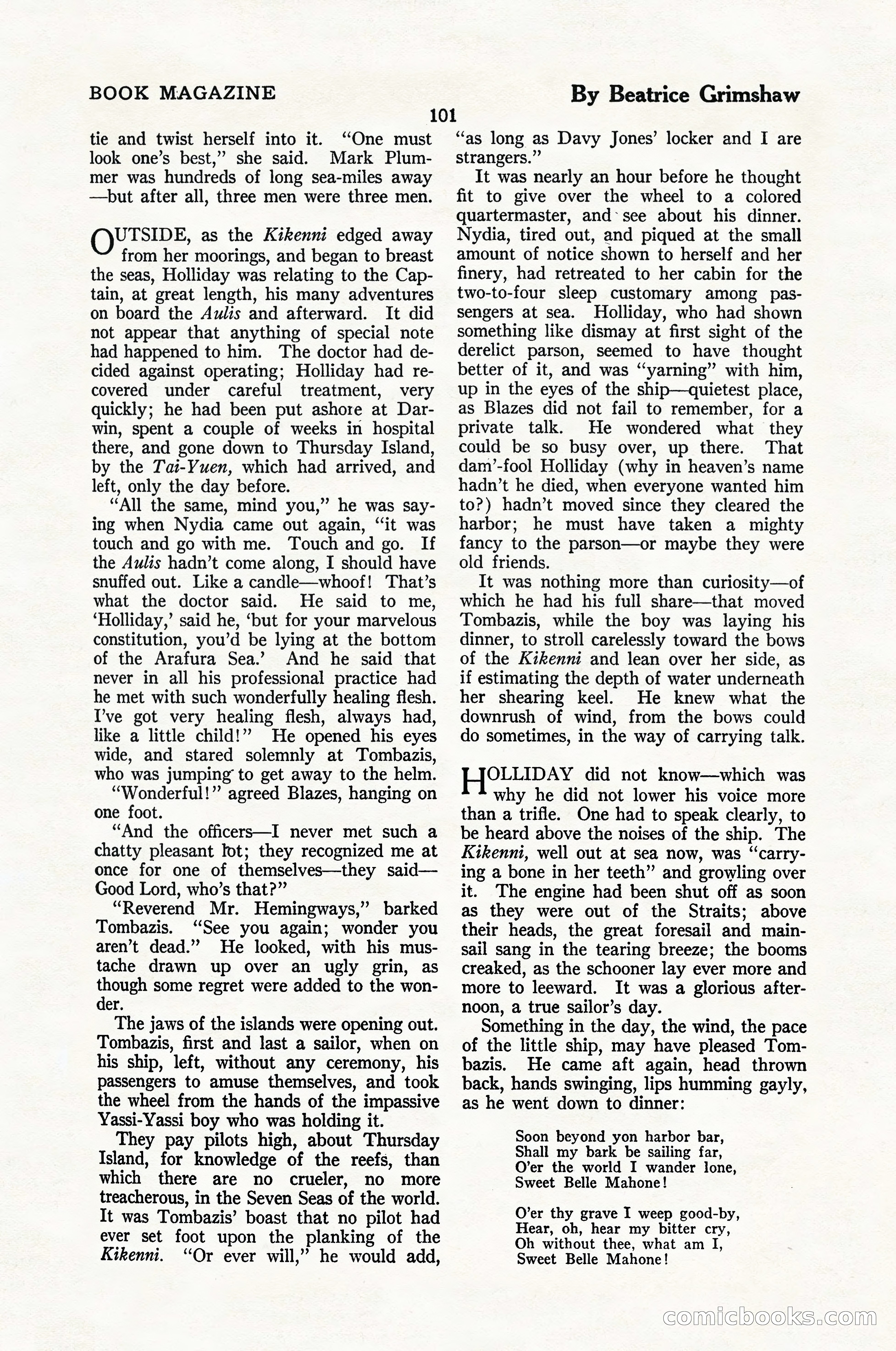 The Blue Book Magazine, January 1924 — page 107 of 216