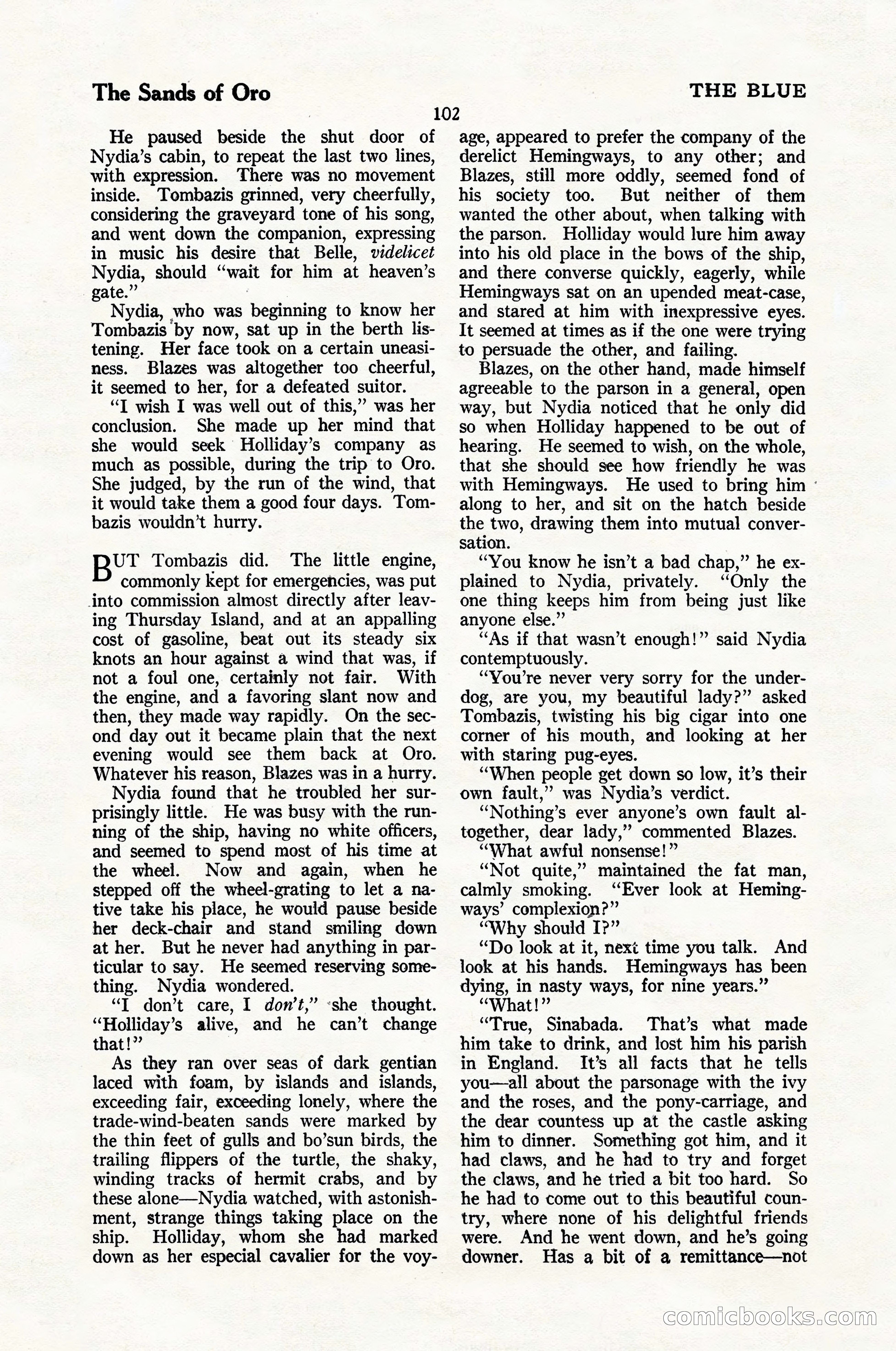 The Blue Book Magazine, January 1924 — page 108 of 216
