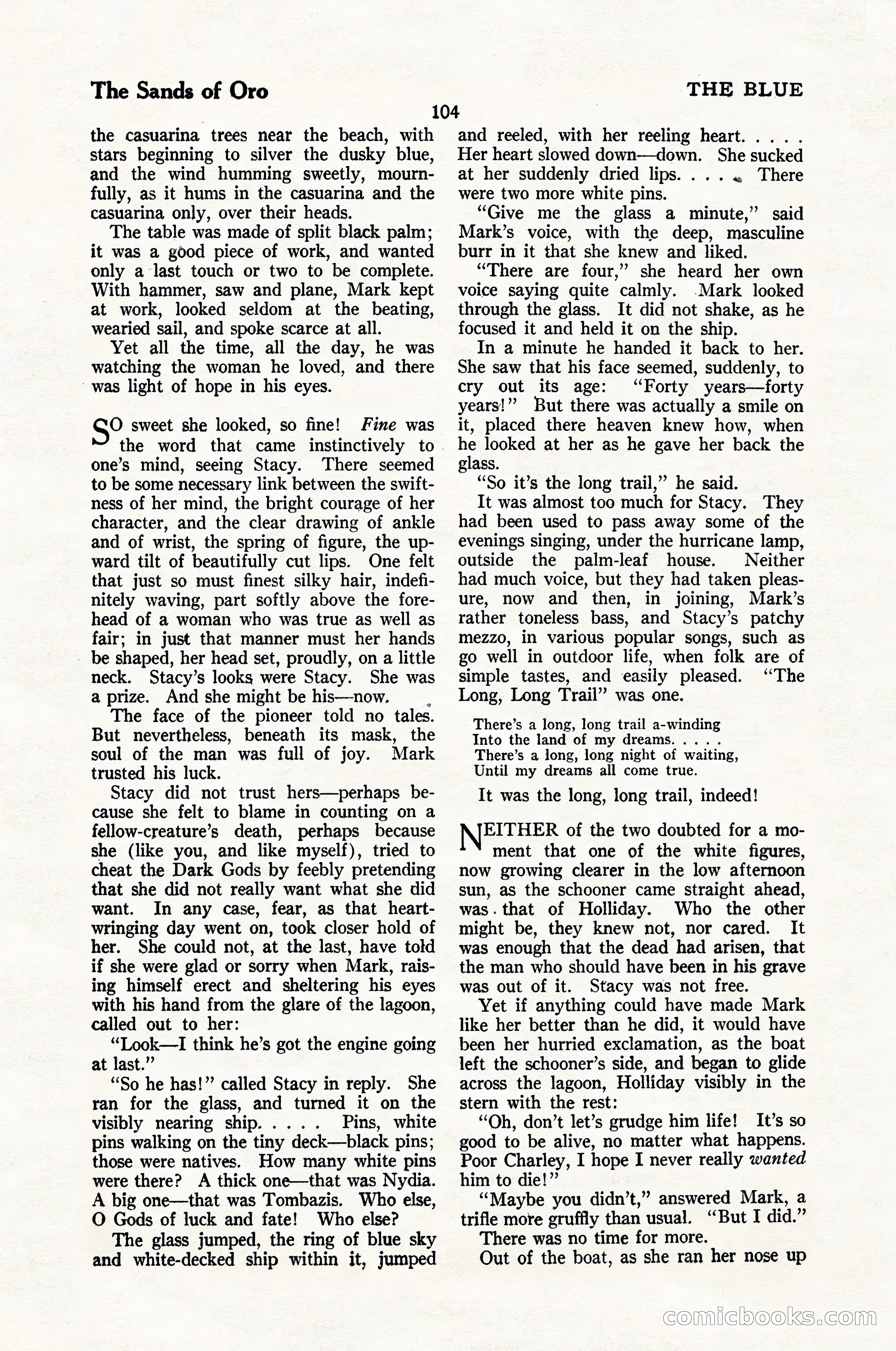 The Blue Book Magazine, January 1924 — page 110 of 216
