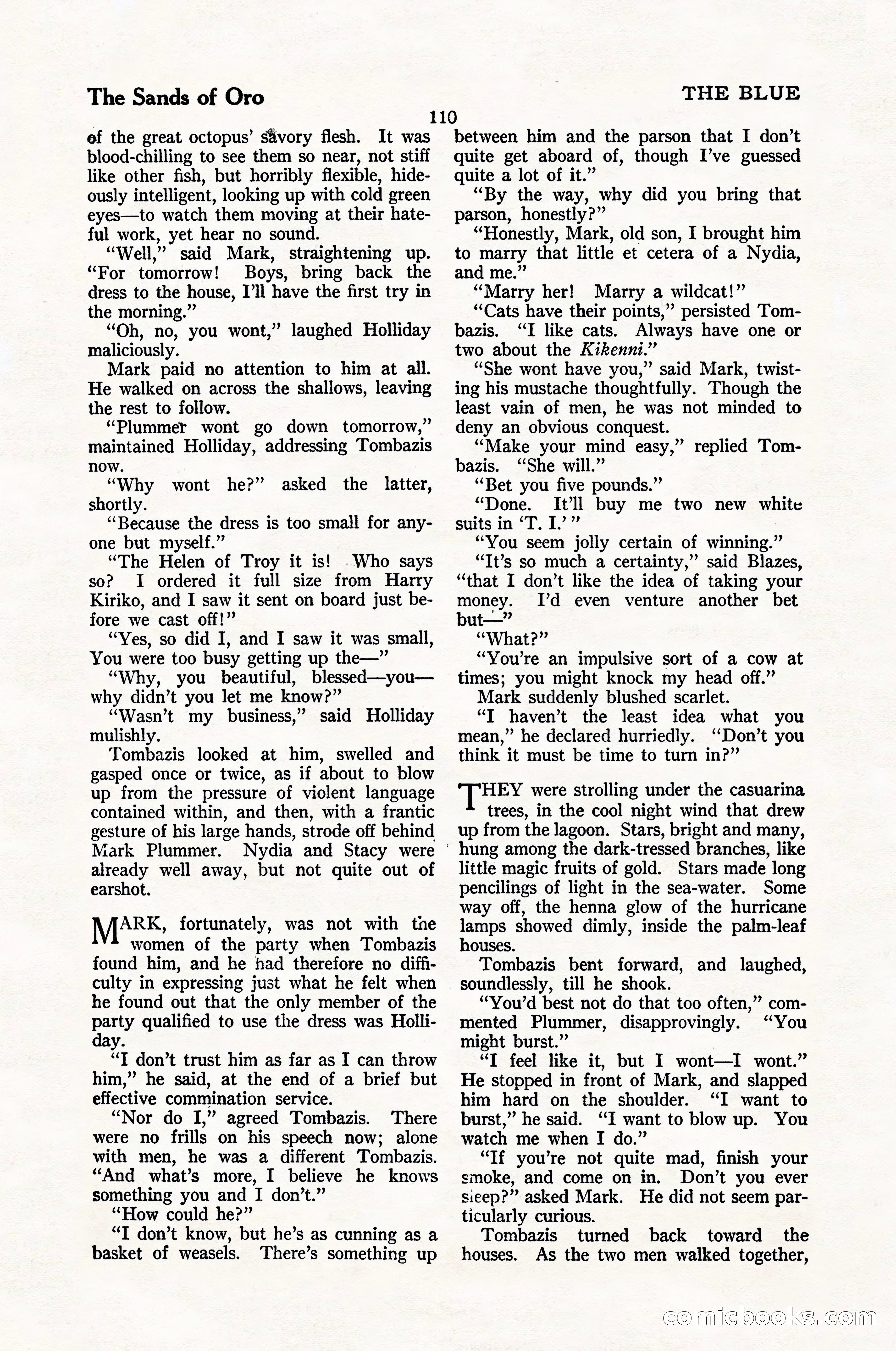 The Blue Book Magazine, January 1924 — page 116 of 216