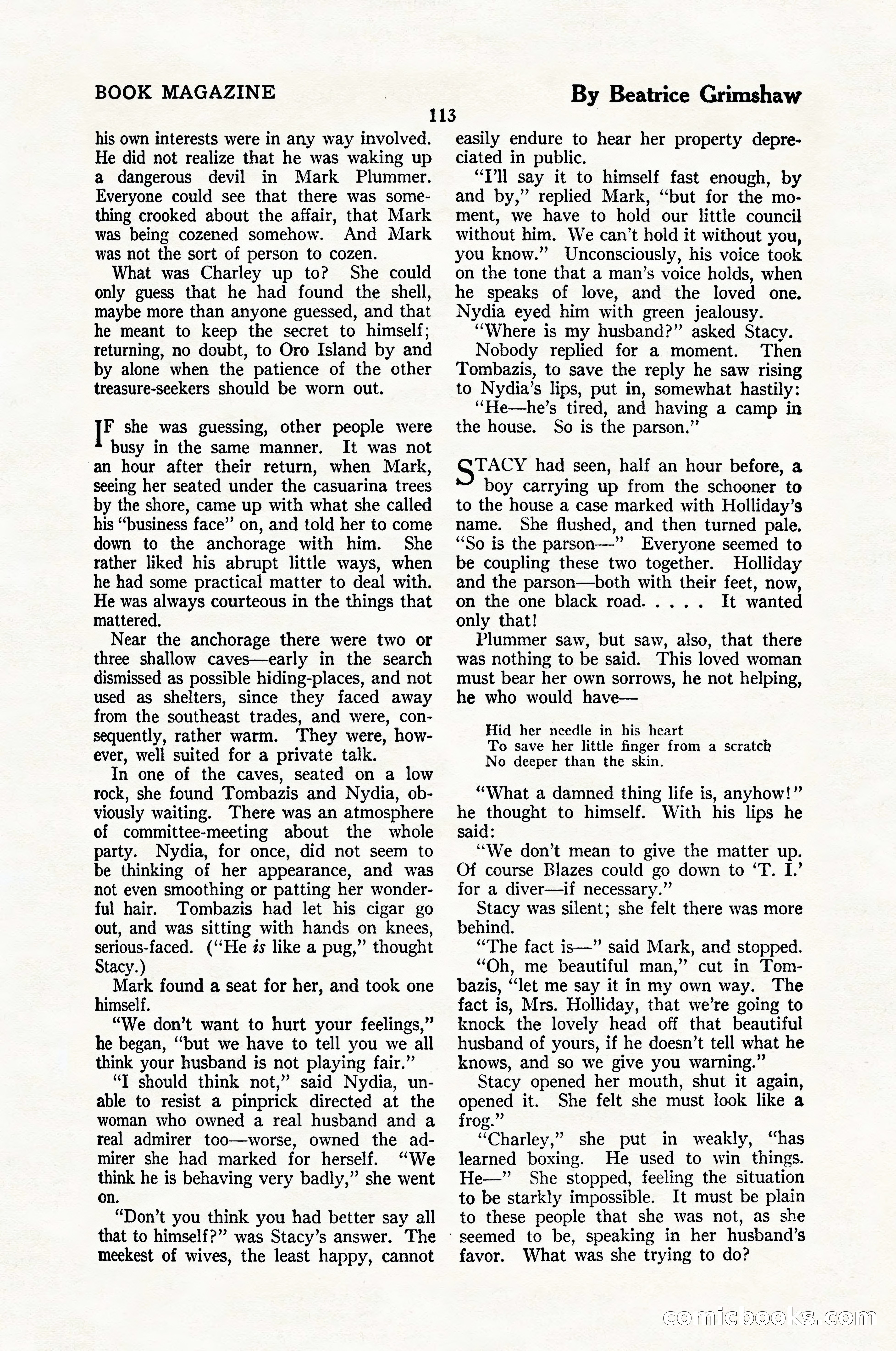 The Blue Book Magazine, January 1924 — page 119 of 216