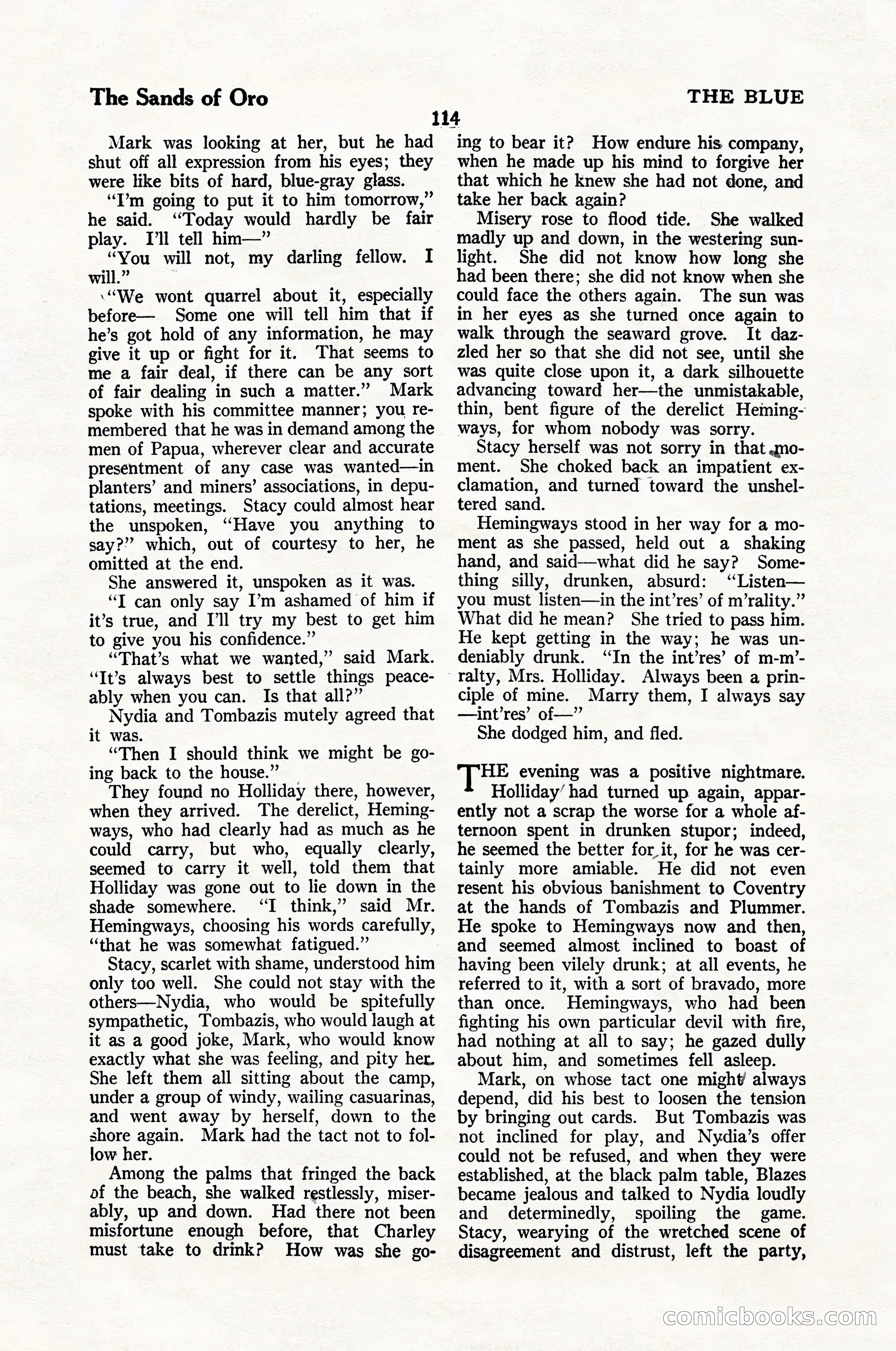 The Blue Book Magazine, January 1924 — page 120 of 216