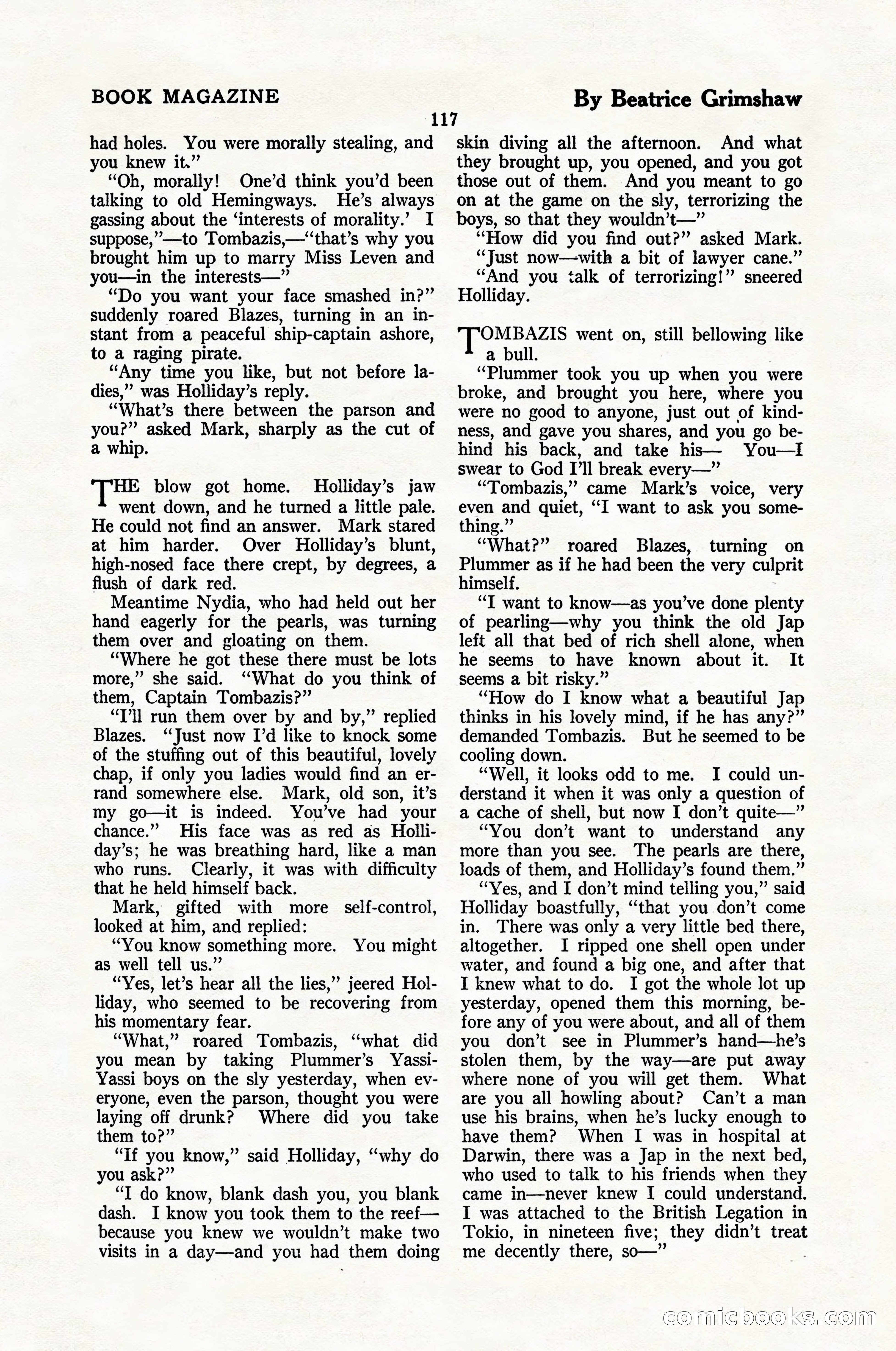 The Blue Book Magazine, January 1924 — page 123 of 216