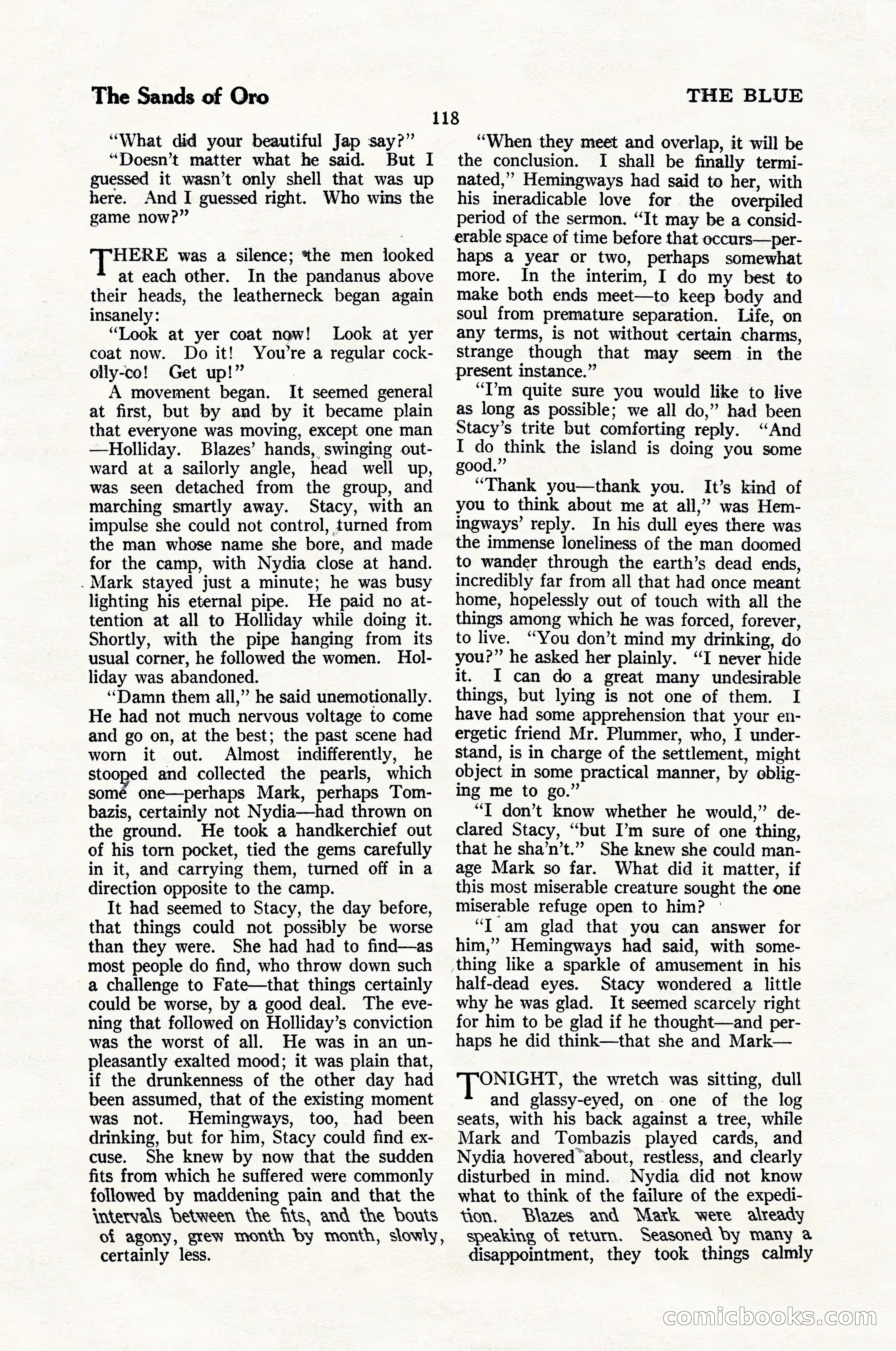 The Blue Book Magazine, January 1924 — page 124 of 216