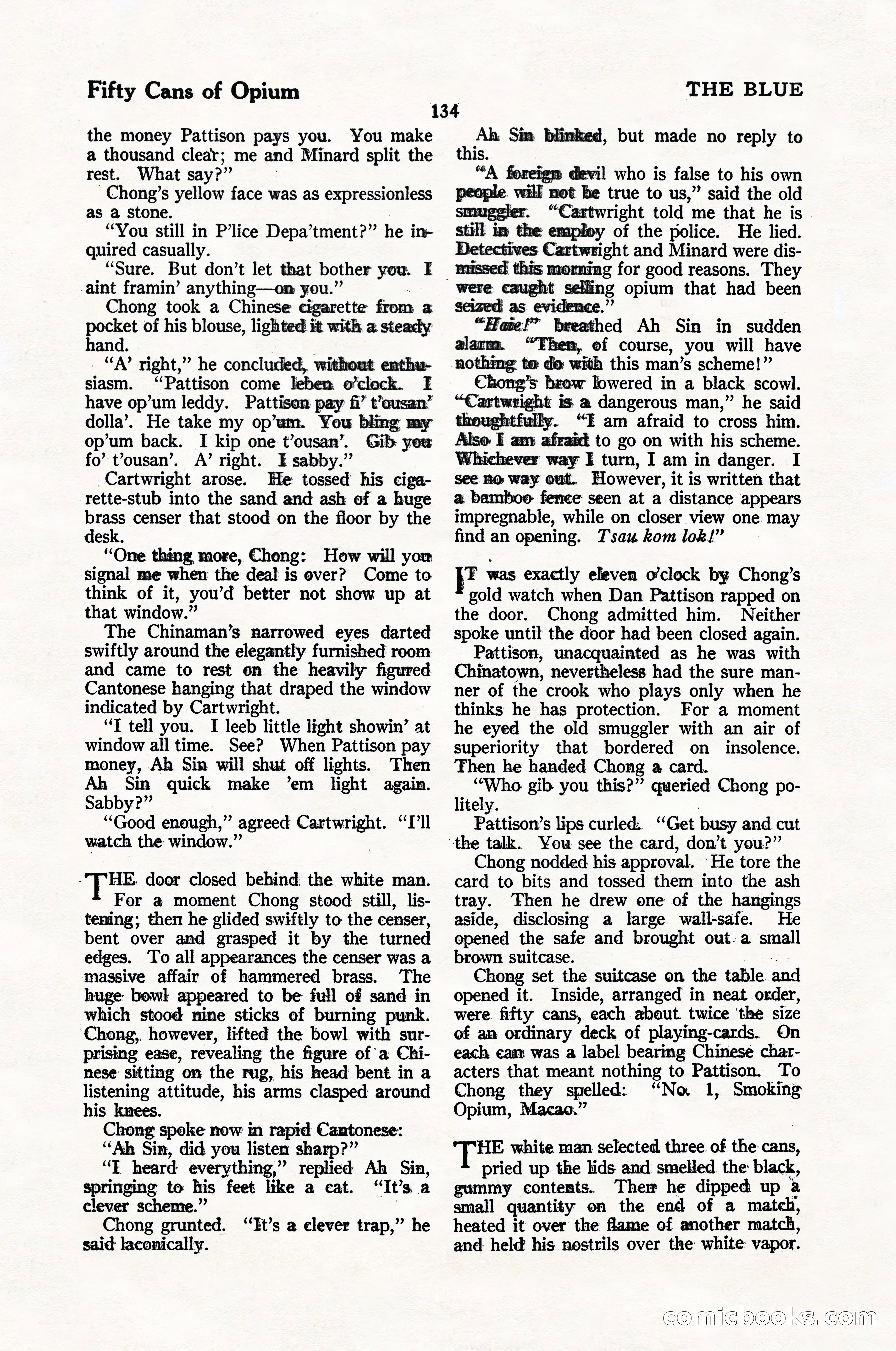 The Blue Book Magazine, January 1924 — page 140 of 216
