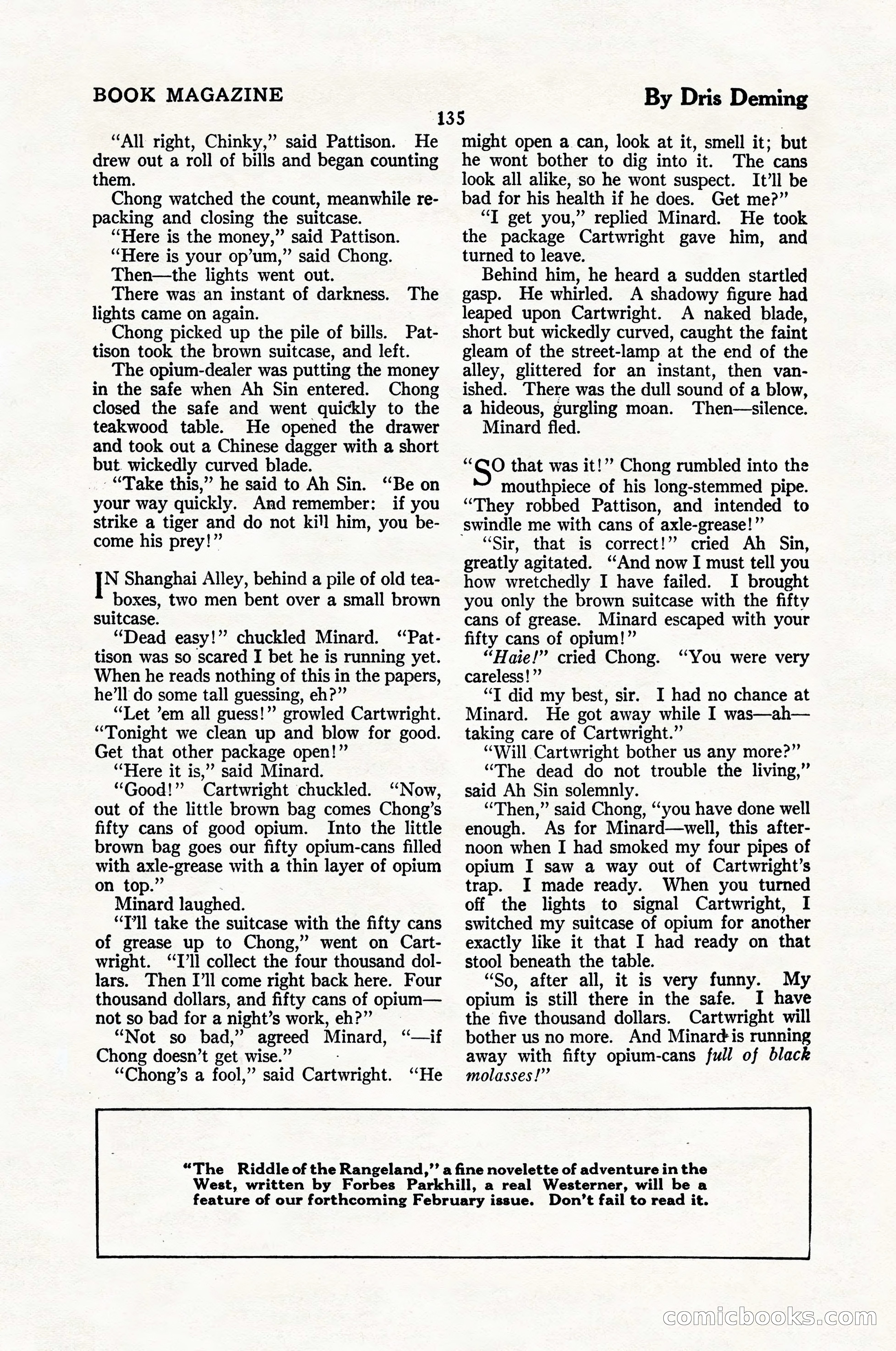 The Blue Book Magazine, January 1924 — page 141 of 216