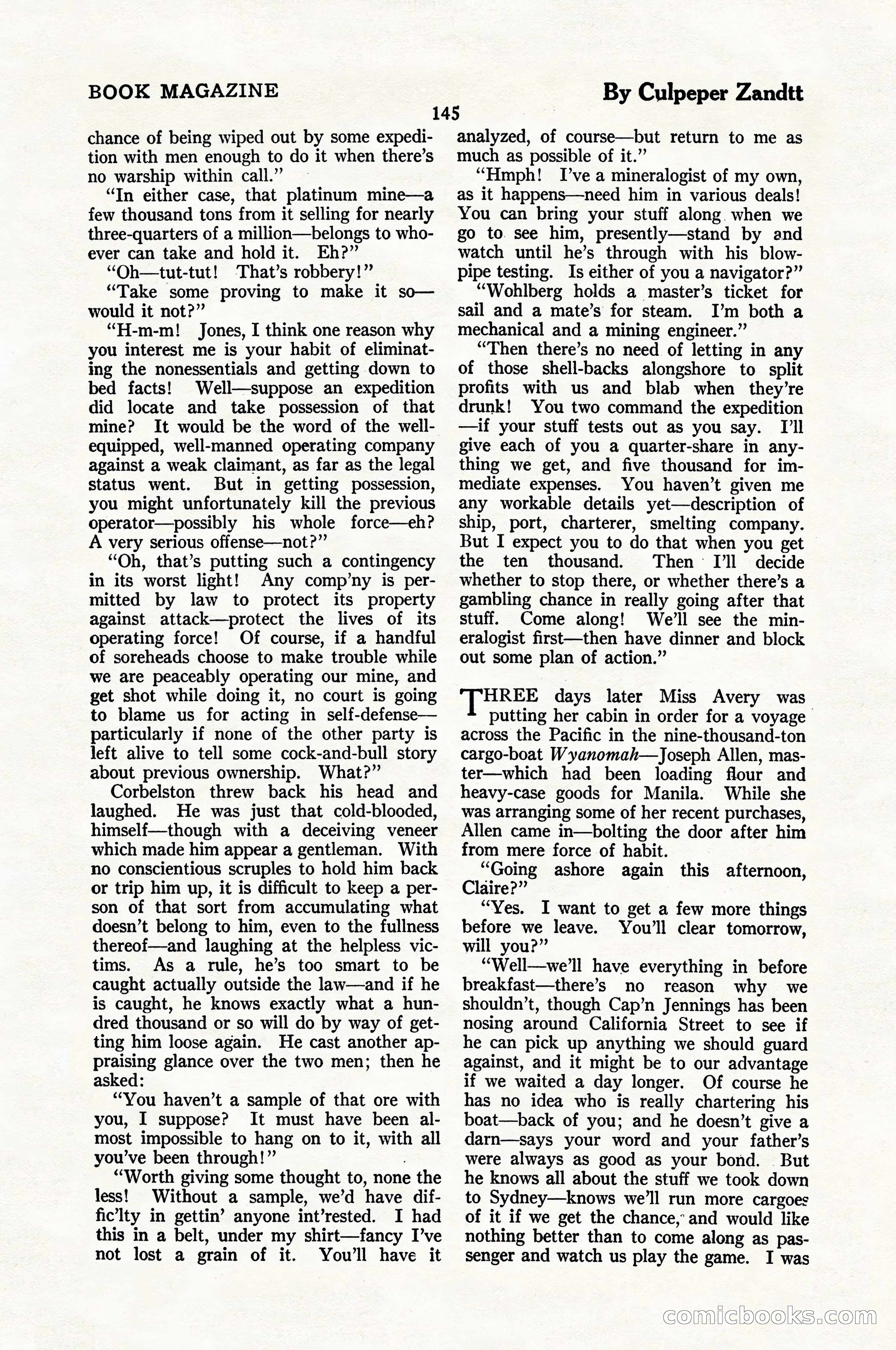 The Blue Book Magazine, January 1924 — page 151 of 216