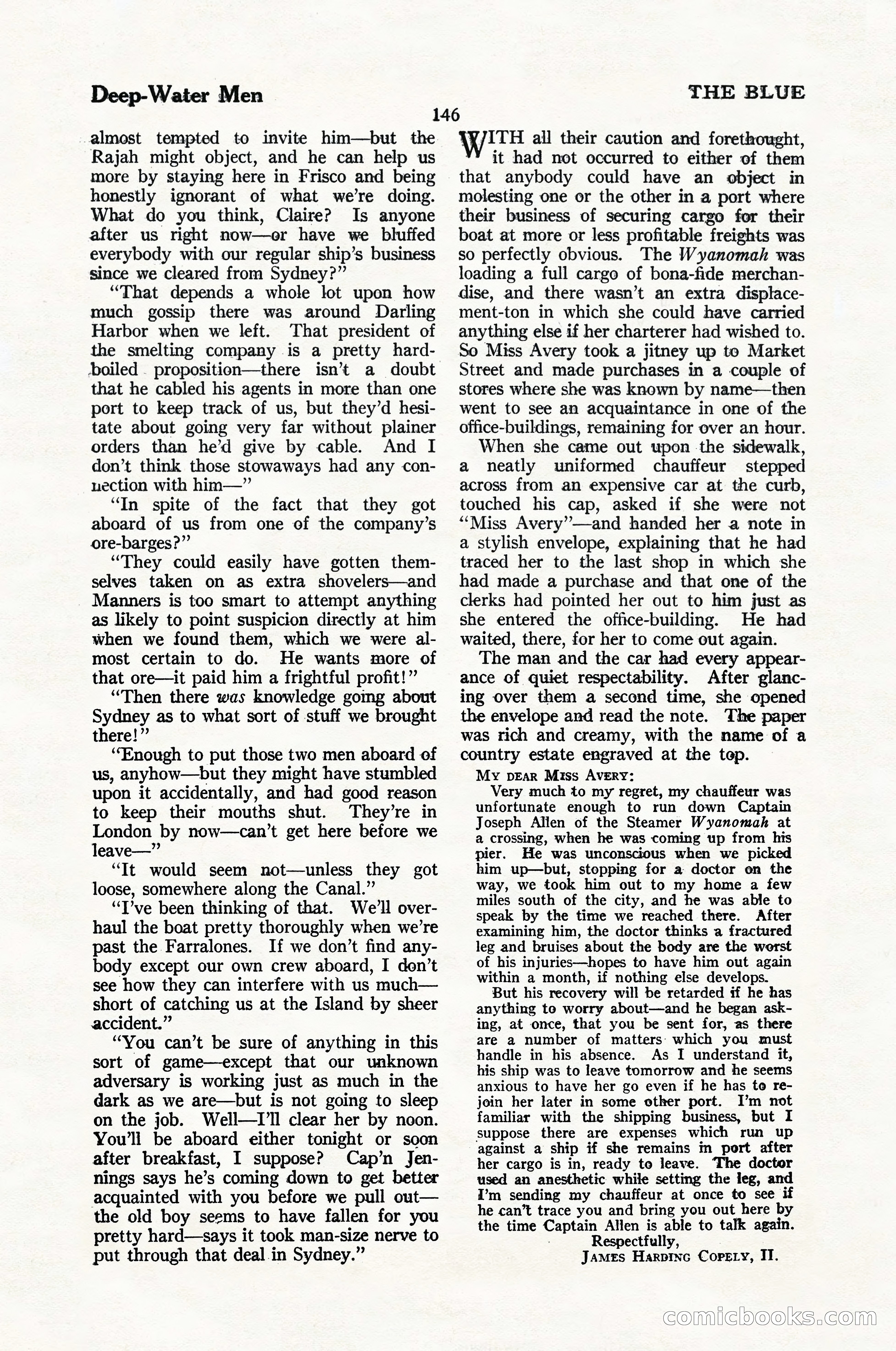 The Blue Book Magazine, January 1924 — page 152 of 216