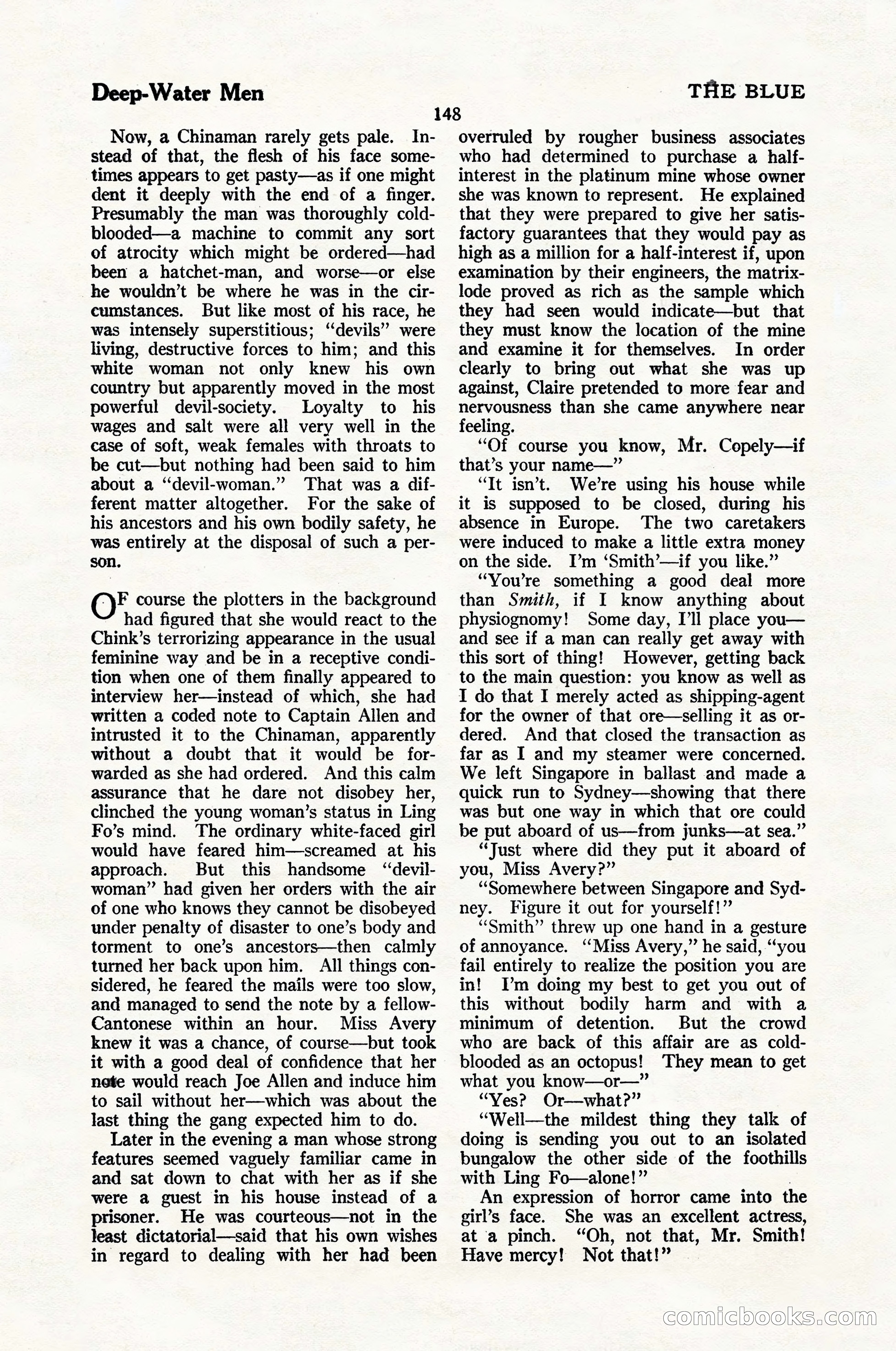The Blue Book Magazine, January 1924 — page 154 of 216