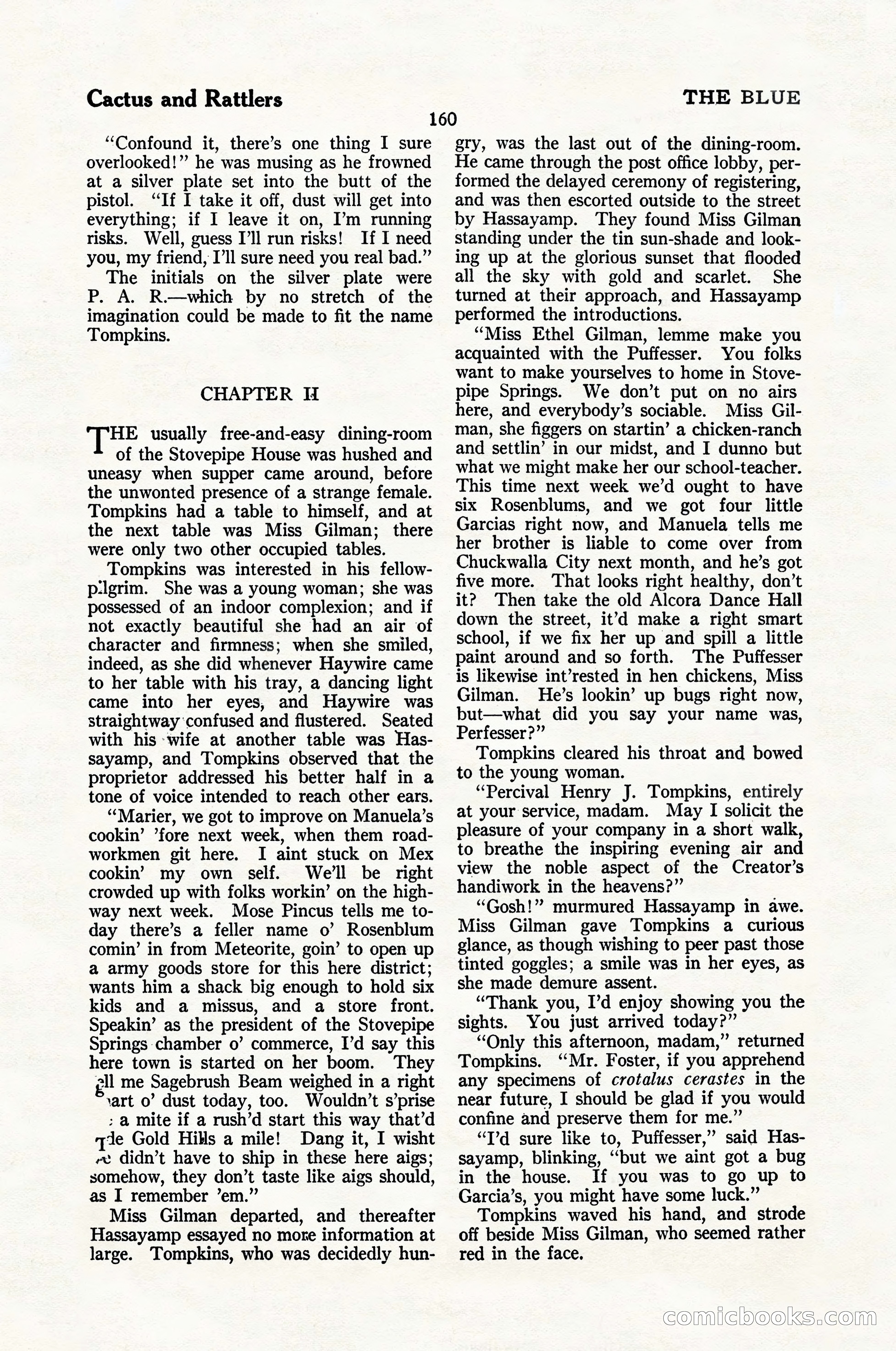 The Blue Book Magazine, January 1924 — page 166 of 216