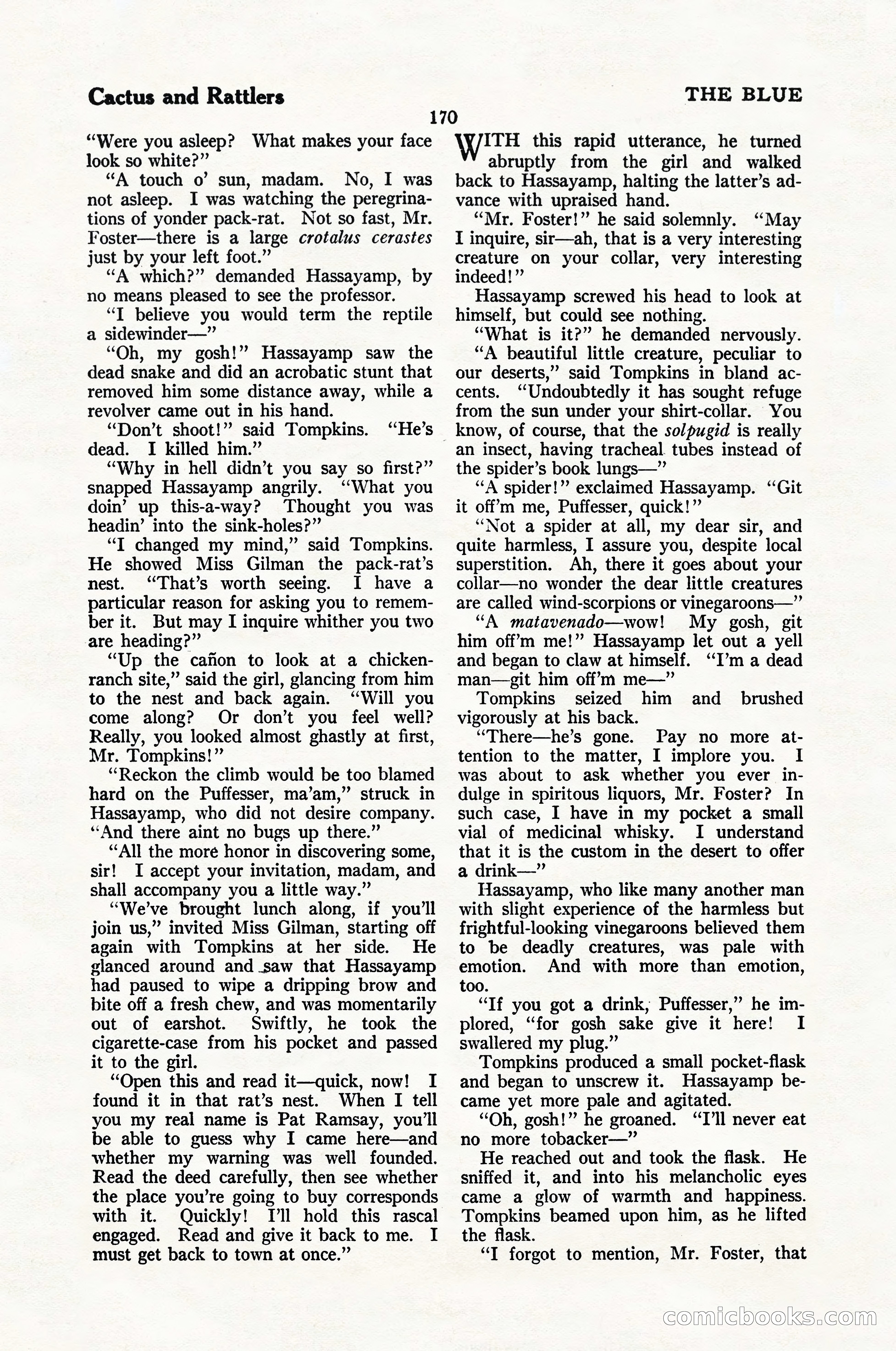 The Blue Book Magazine, January 1924 — page 176 of 216