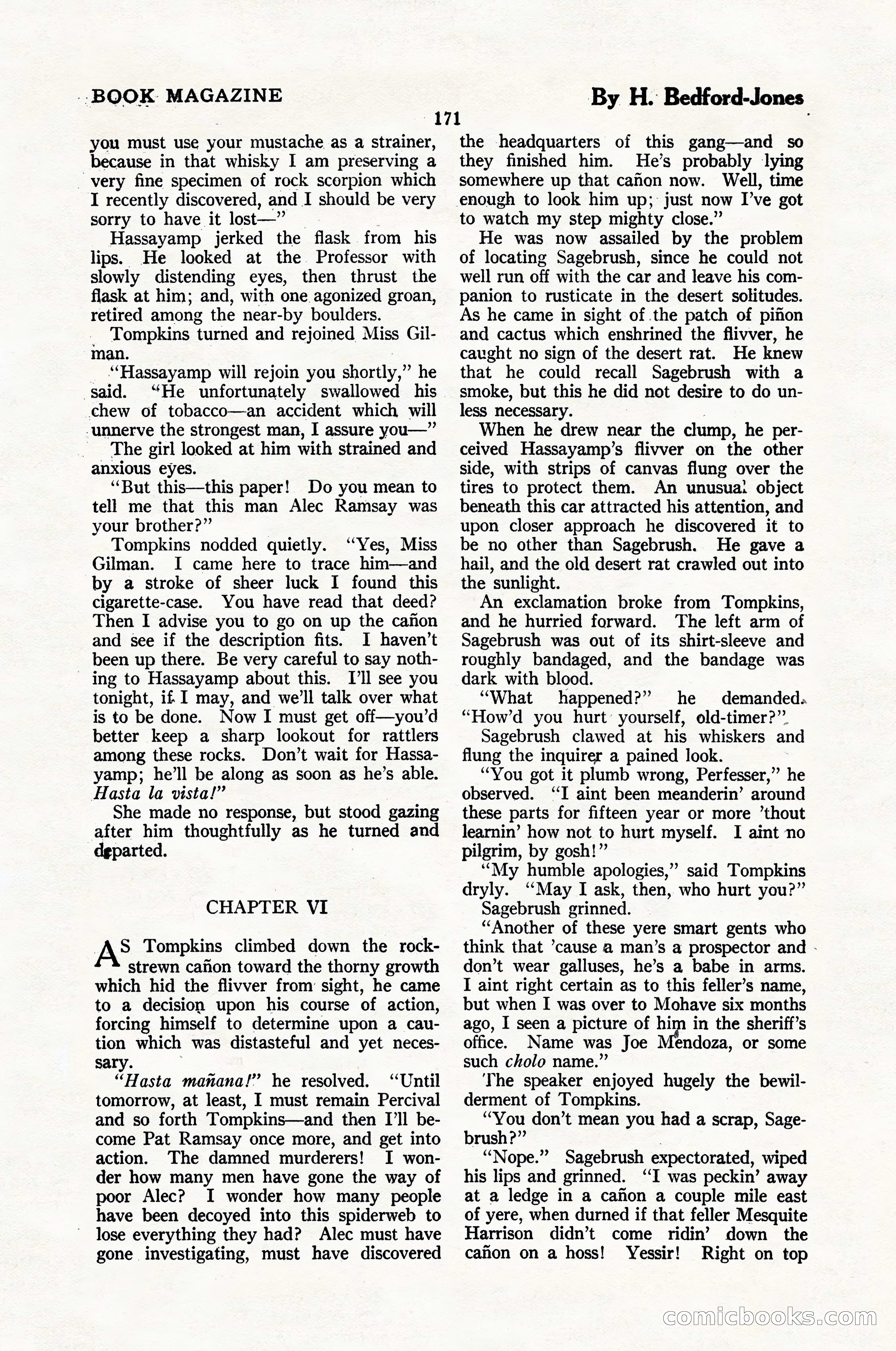 The Blue Book Magazine, January 1924 — page 177 of 216