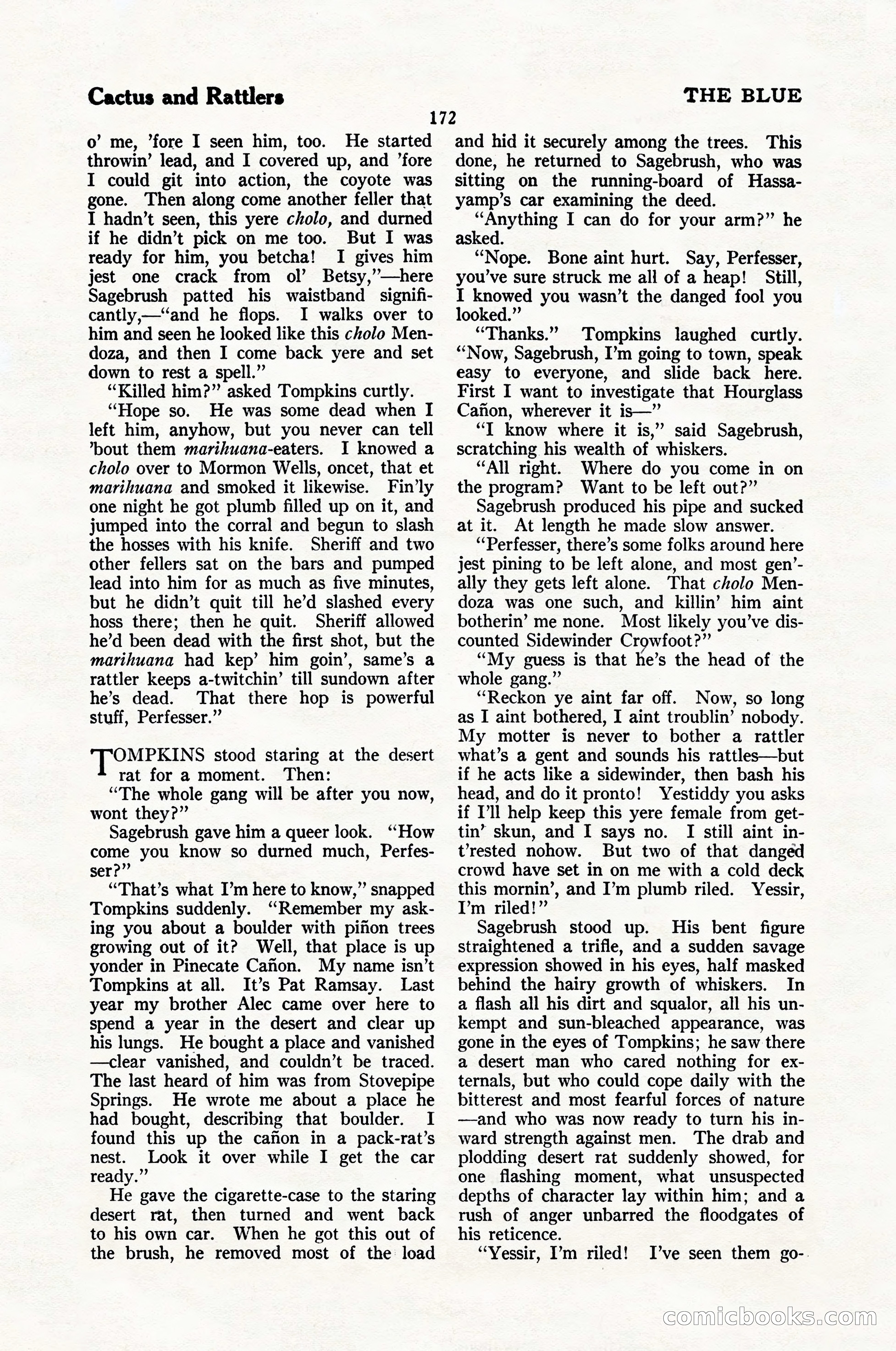 The Blue Book Magazine, January 1924 — page 178 of 216