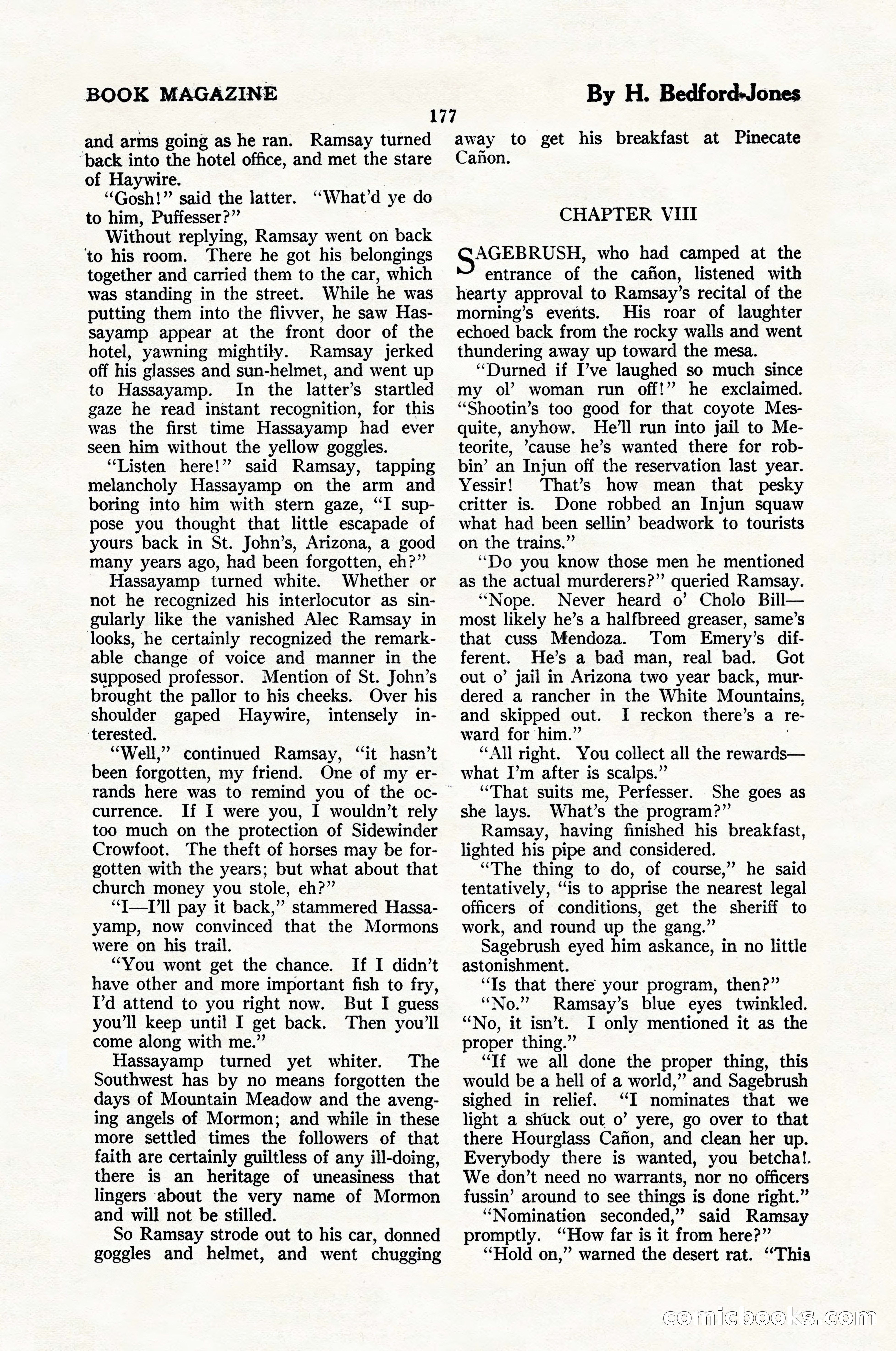 The Blue Book Magazine, January 1924 — page 183 of 216