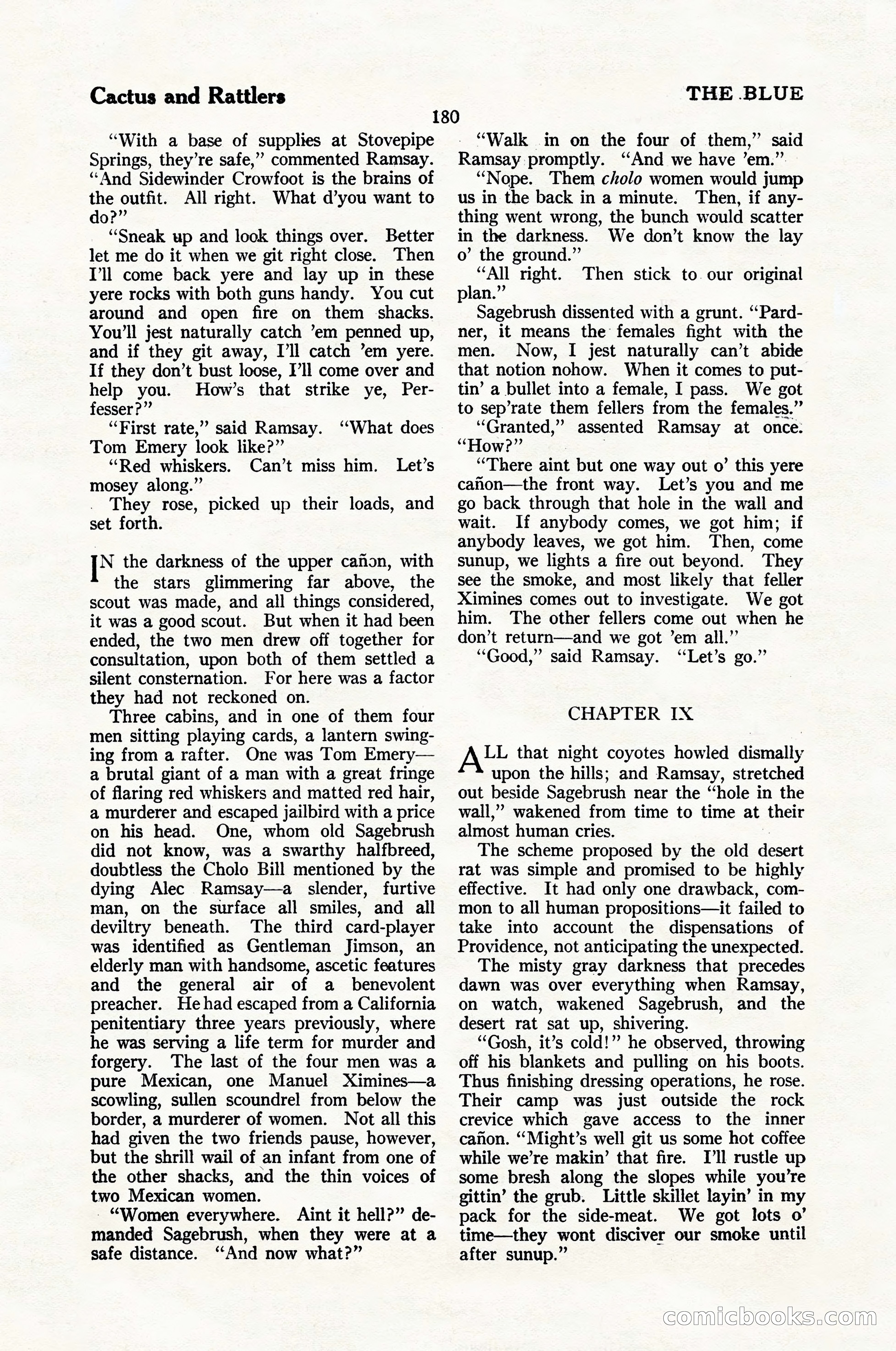 The Blue Book Magazine, January 1924 — page 186 of 216