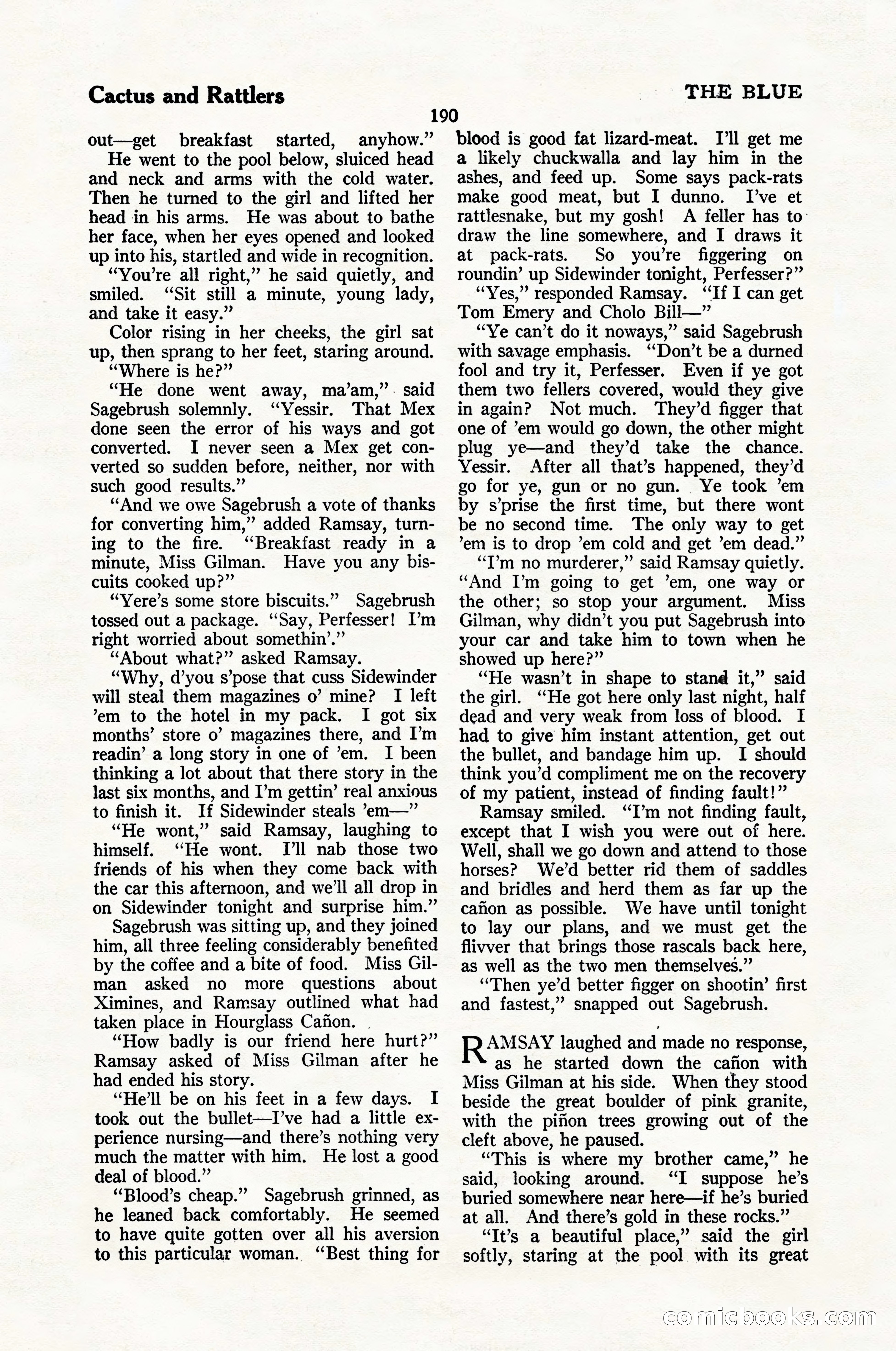 The Blue Book Magazine, January 1924 — page 196 of 216