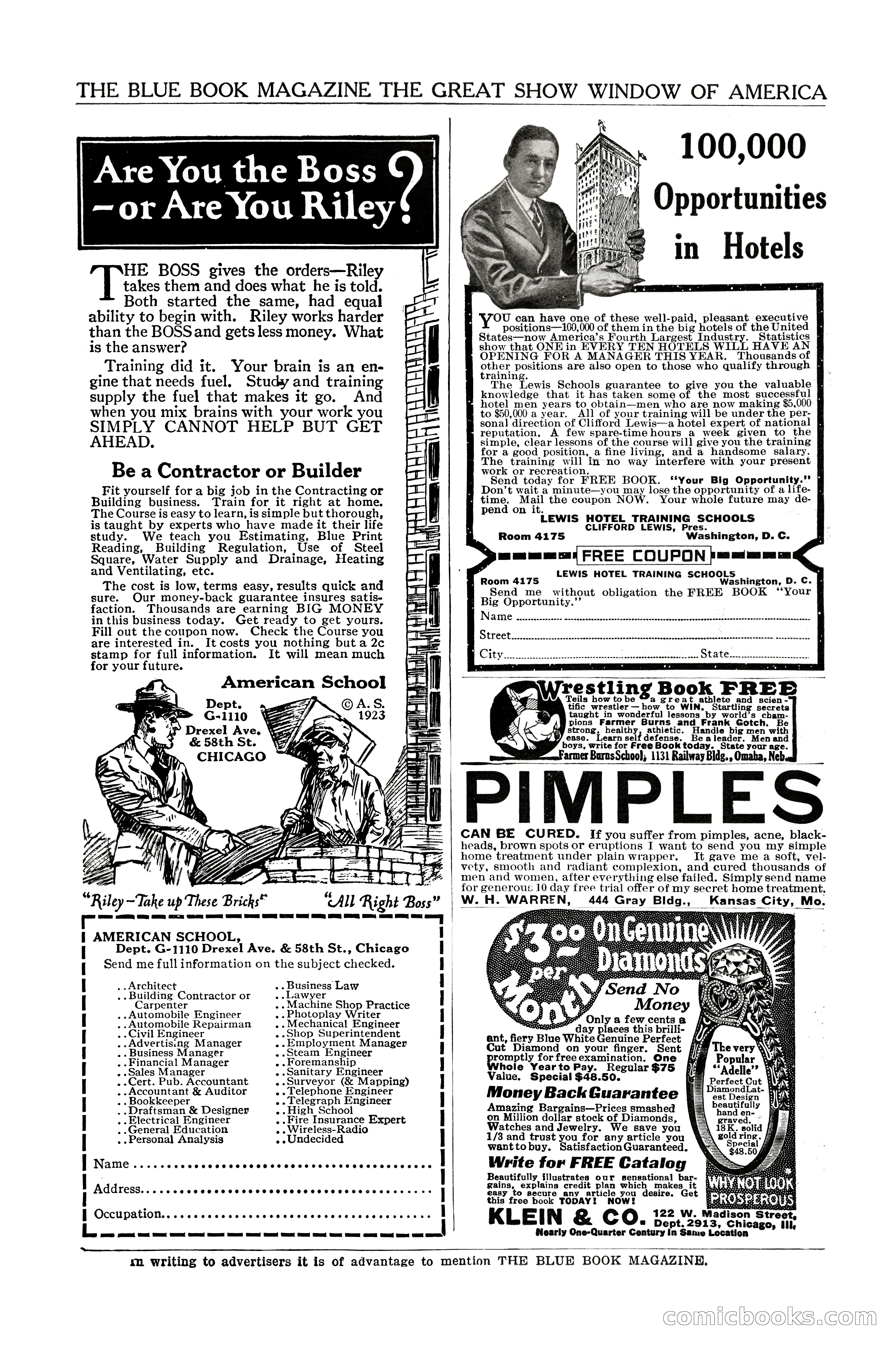 The Blue Book Magazine, January 1924 — page 204 of 216