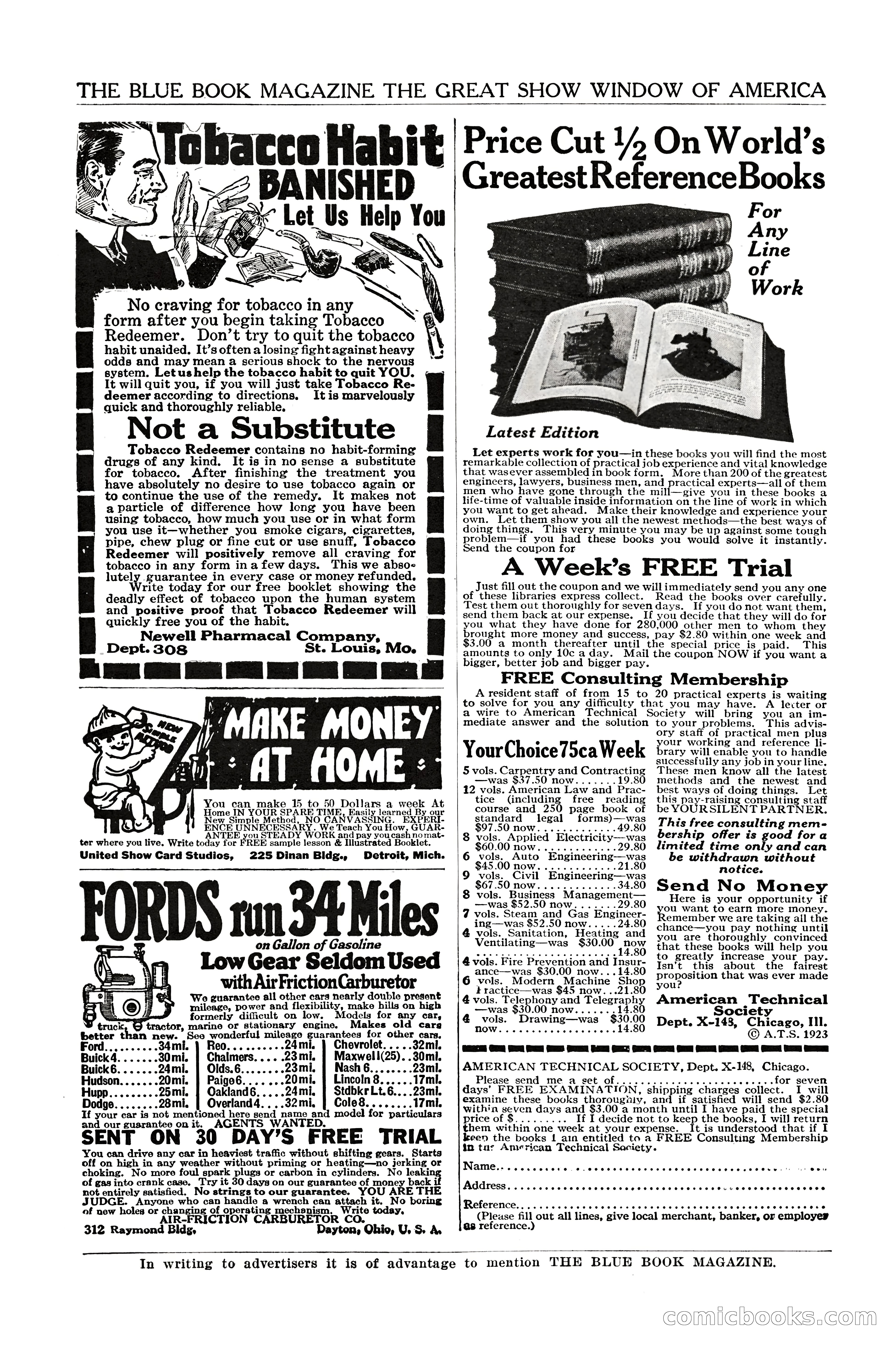 The Blue Book Magazine, January 1924 — page 209 of 216