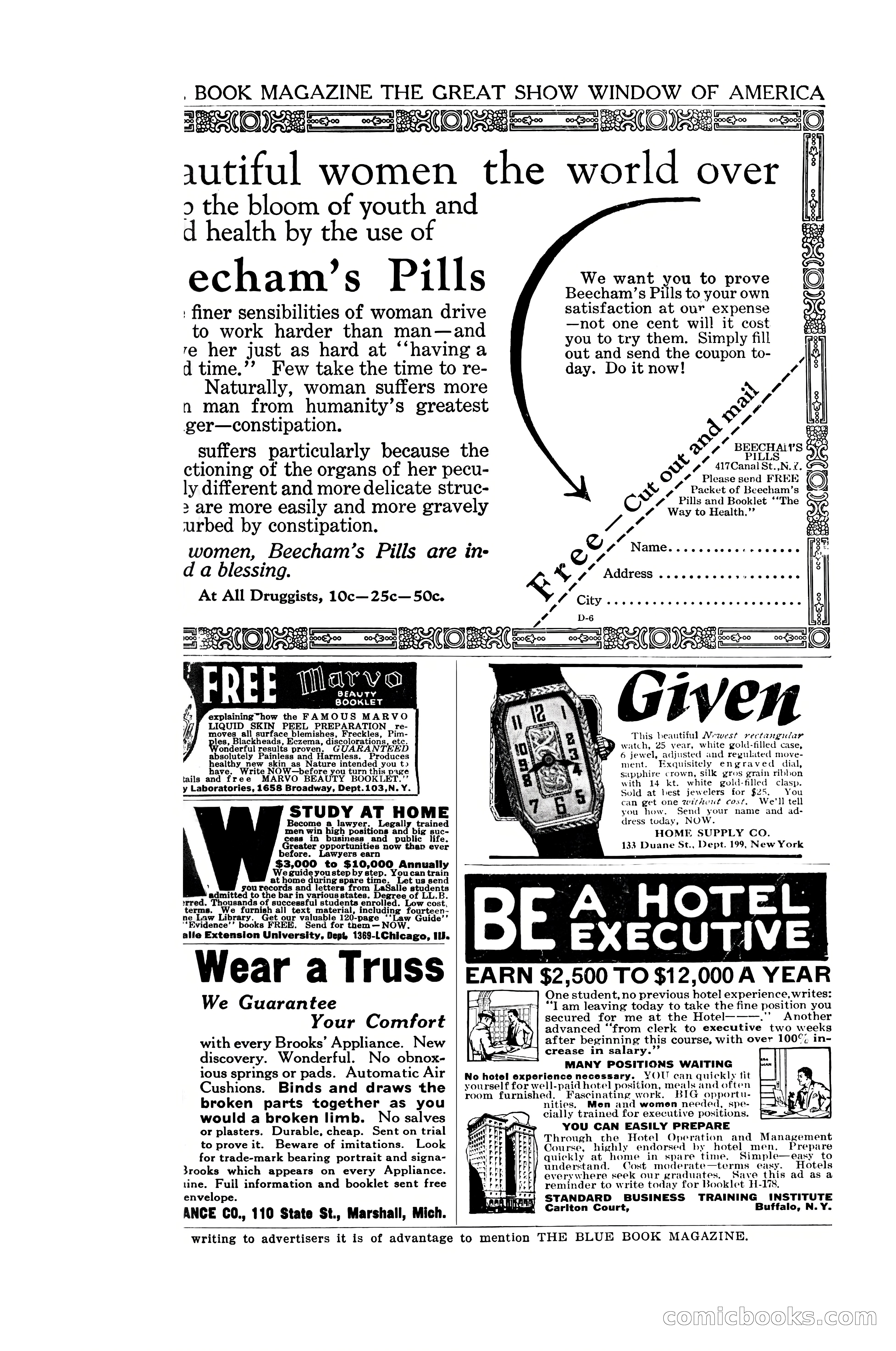The Blue Book Magazine, January 1924 — page 215 of 216