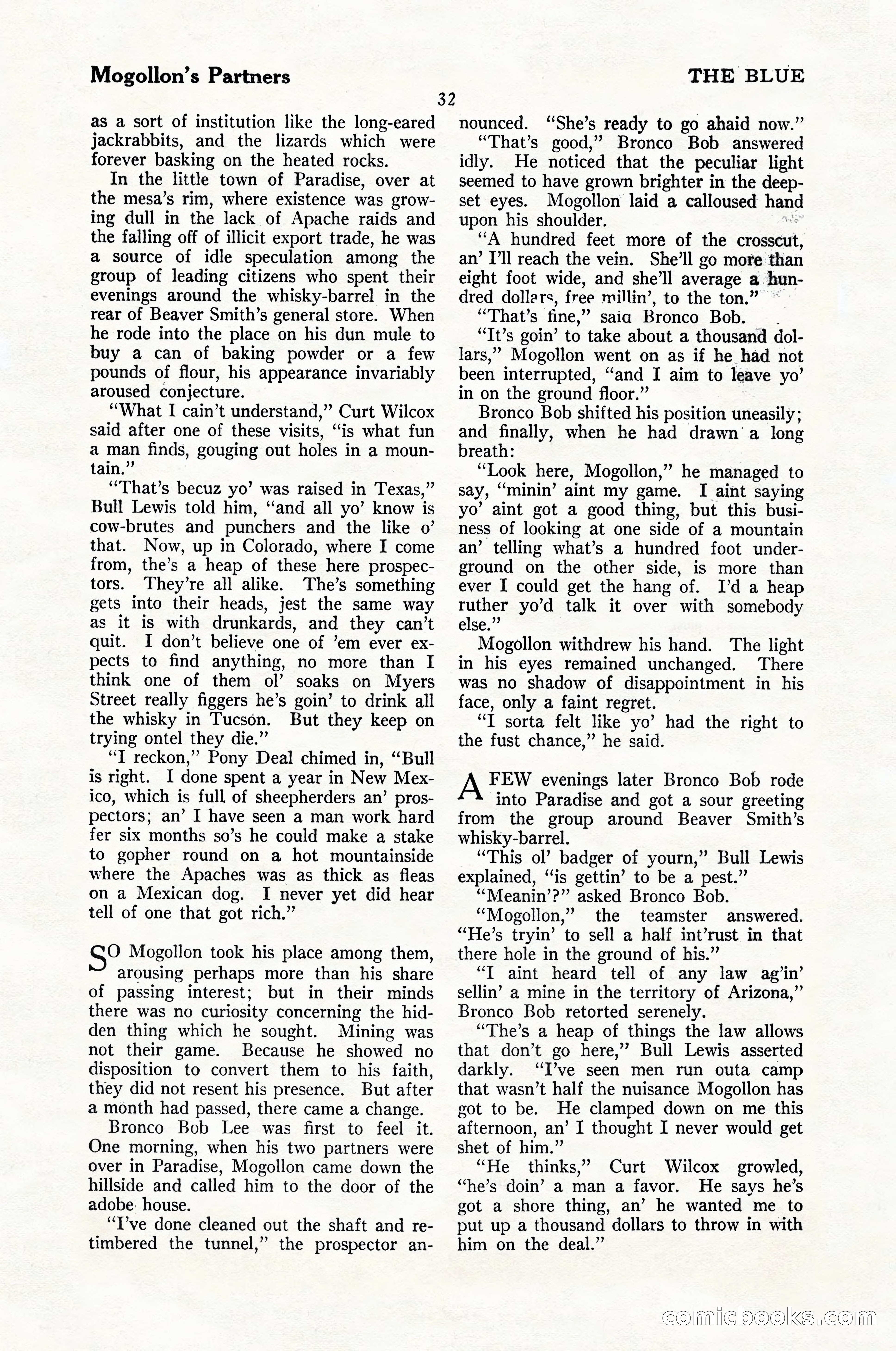The Blue Book Magazine, May 1924 — page 34 of 196
