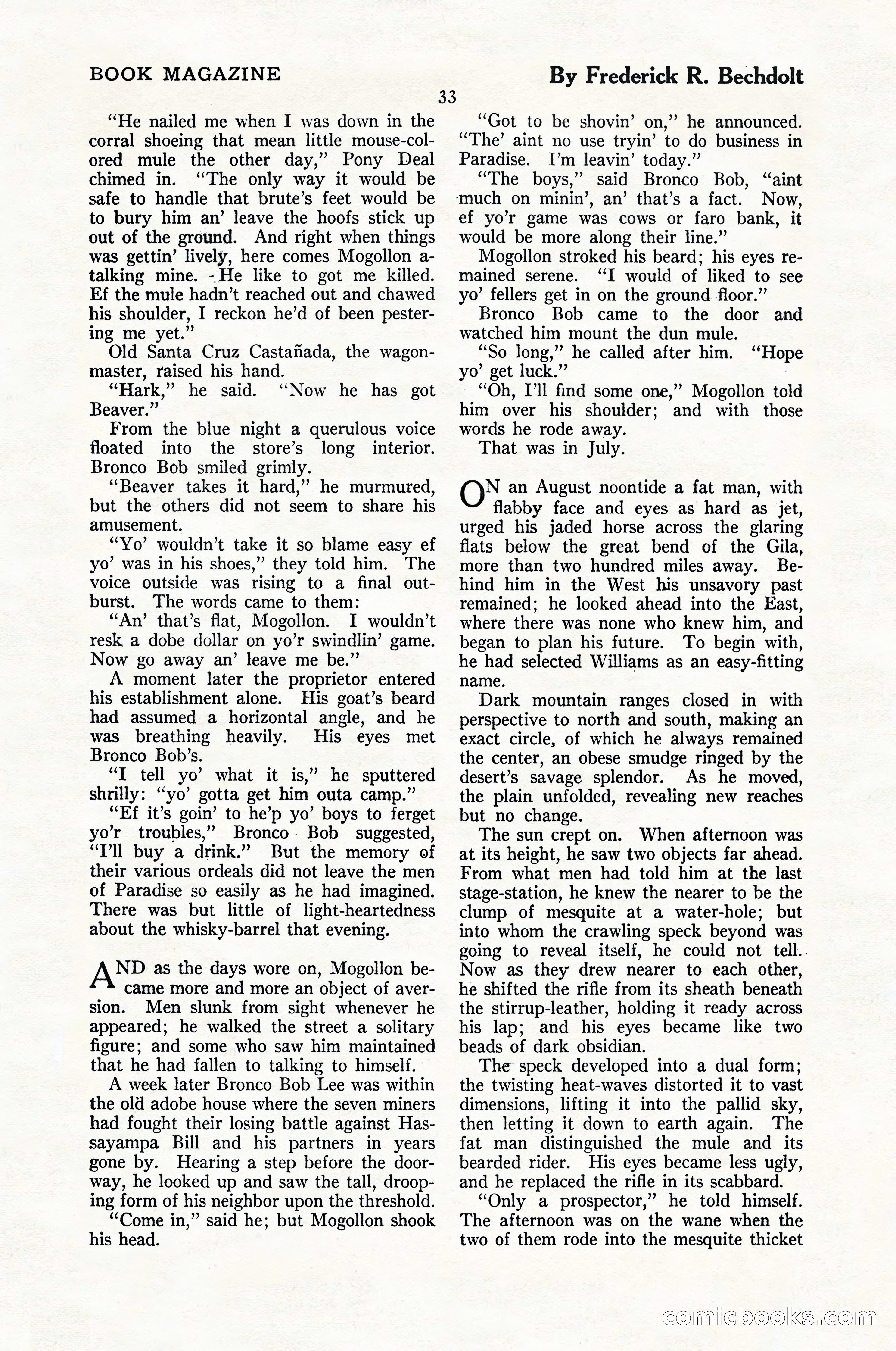 The Blue Book Magazine, May 1924 — page 35 of 196