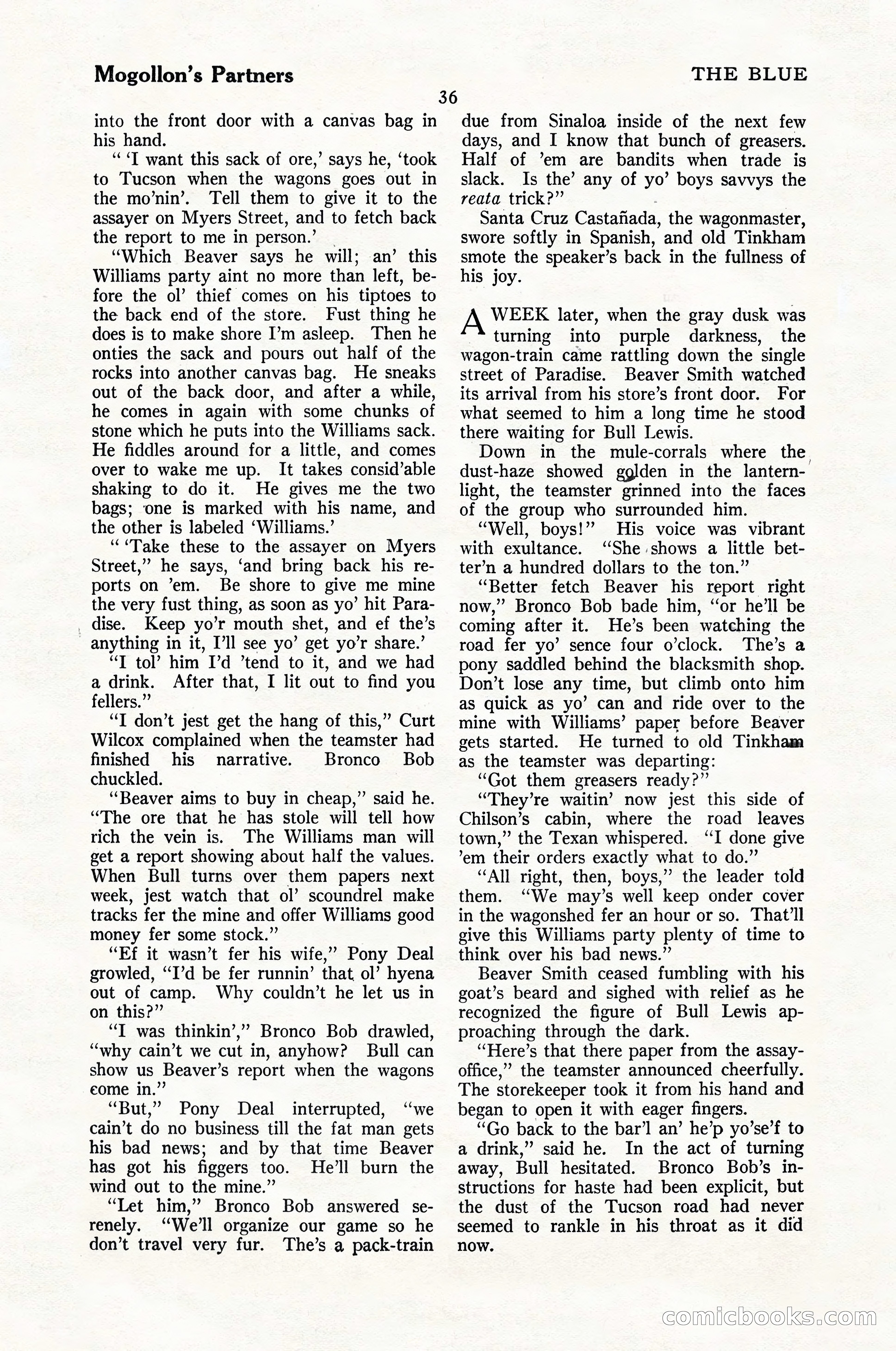 The Blue Book Magazine, May 1924 — page 38 of 196