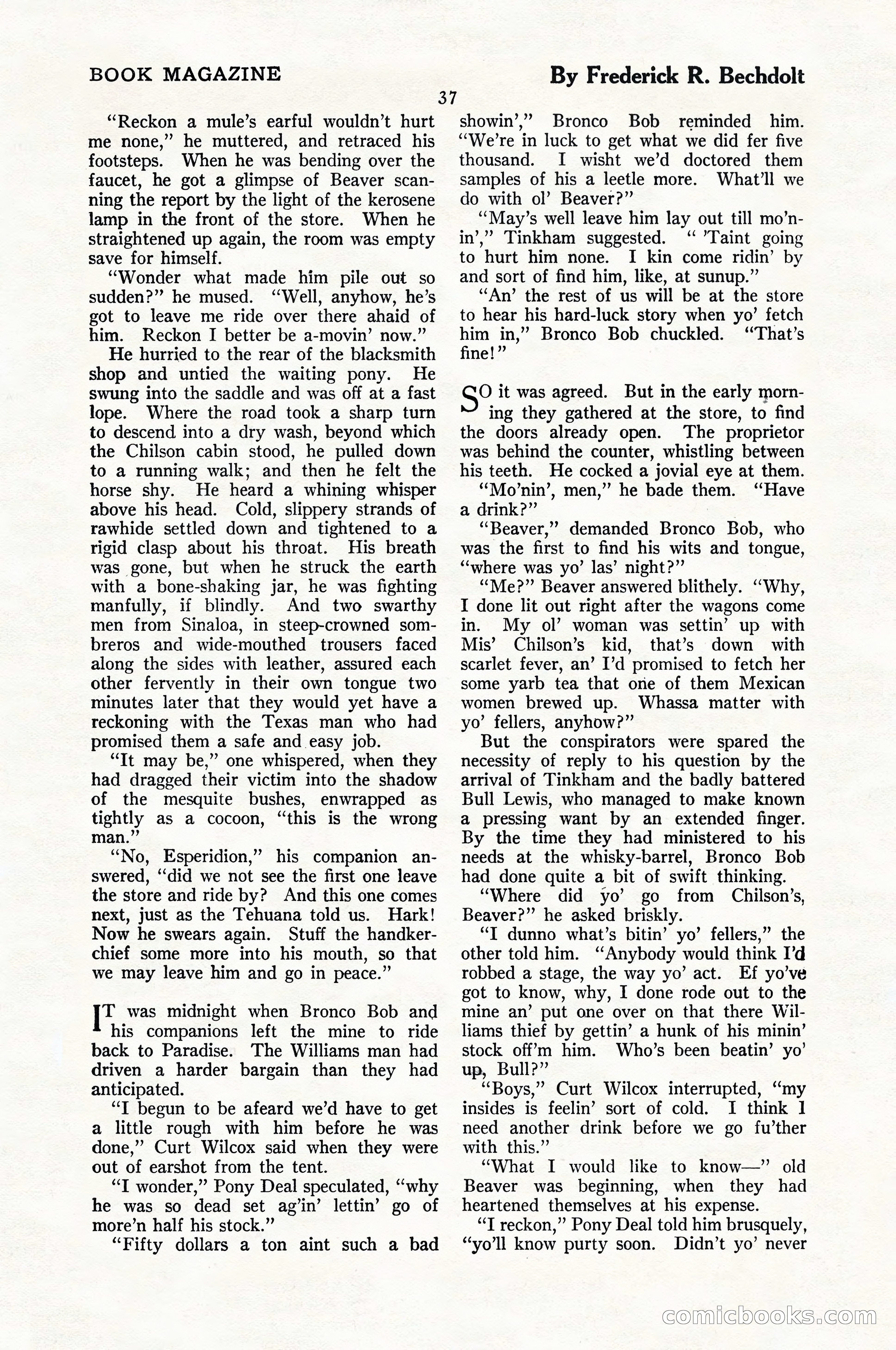 The Blue Book Magazine, May 1924 — page 39 of 196