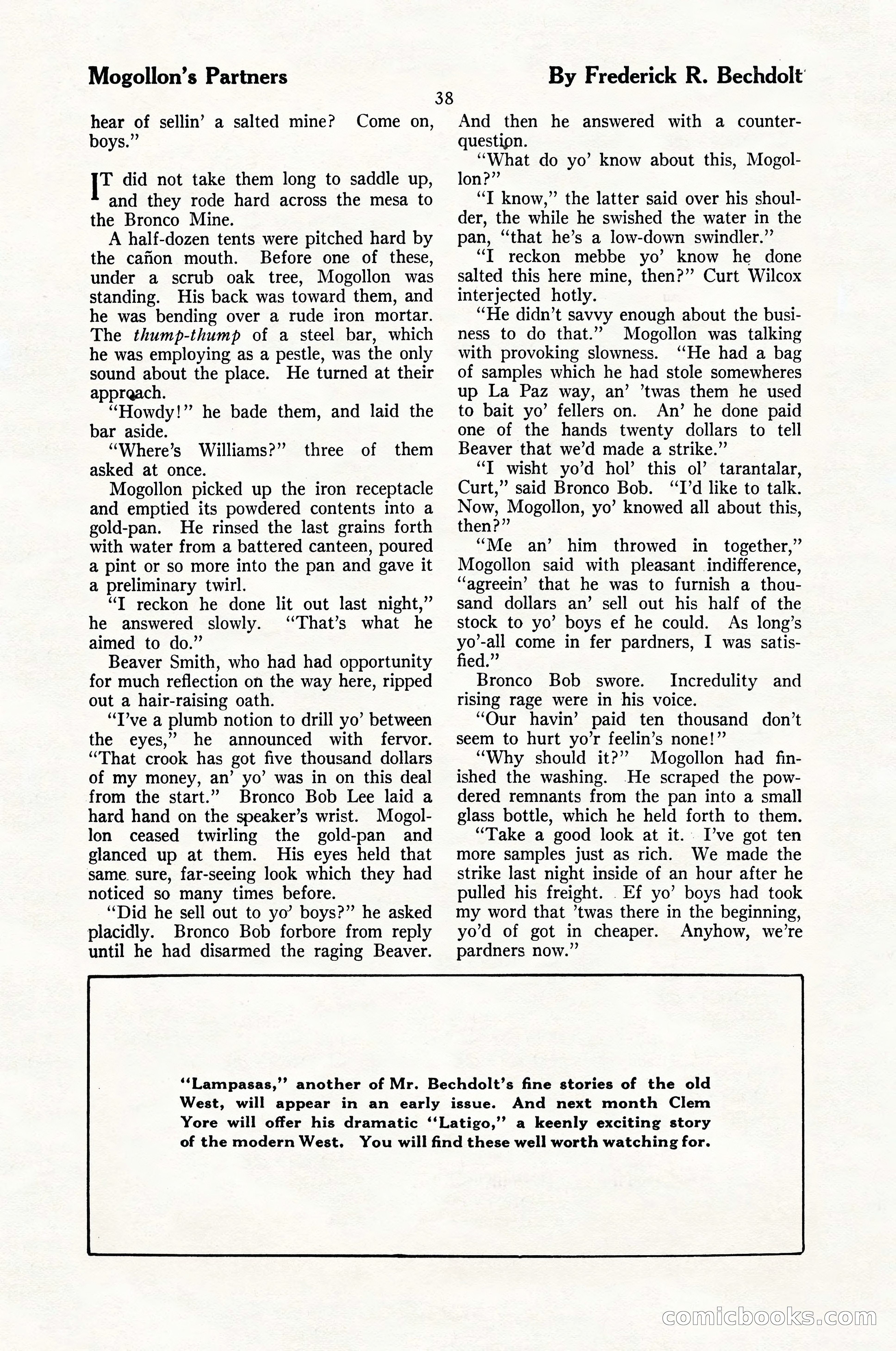 The Blue Book Magazine, May 1924 — page 40 of 196