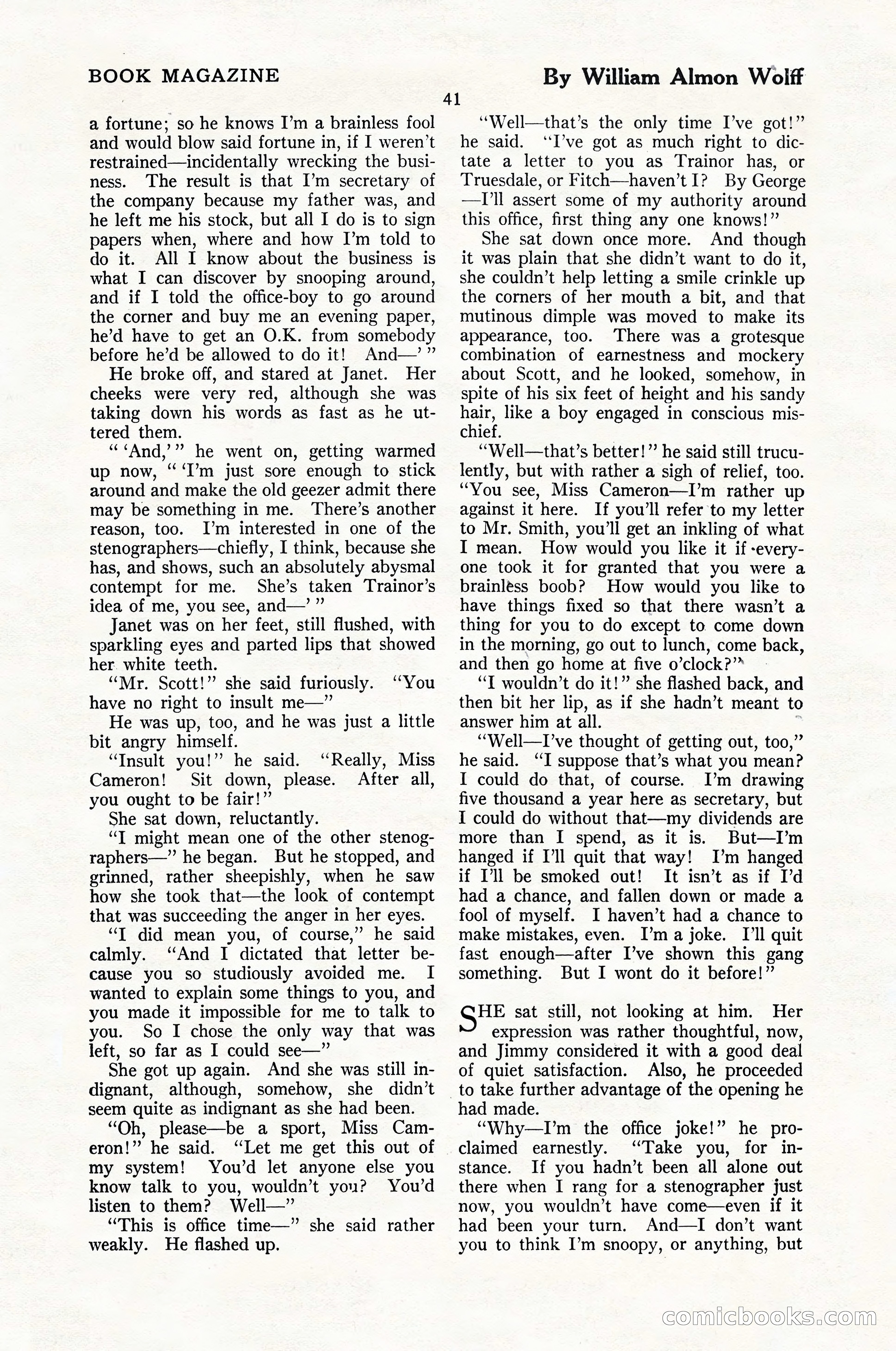 The Blue Book Magazine, May 1924 — page 43 of 196