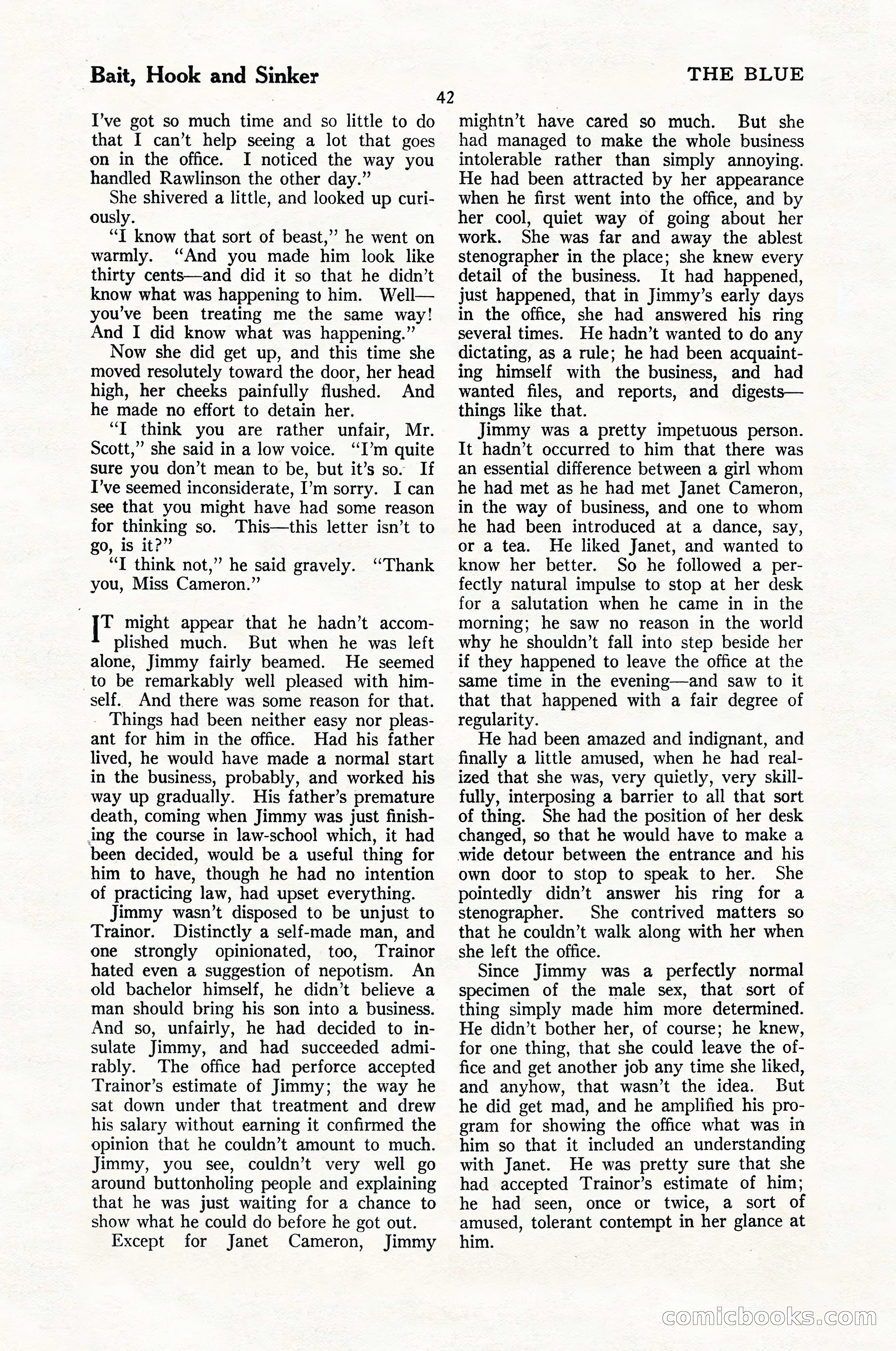 The Blue Book Magazine, May 1924 — page 44 of 196