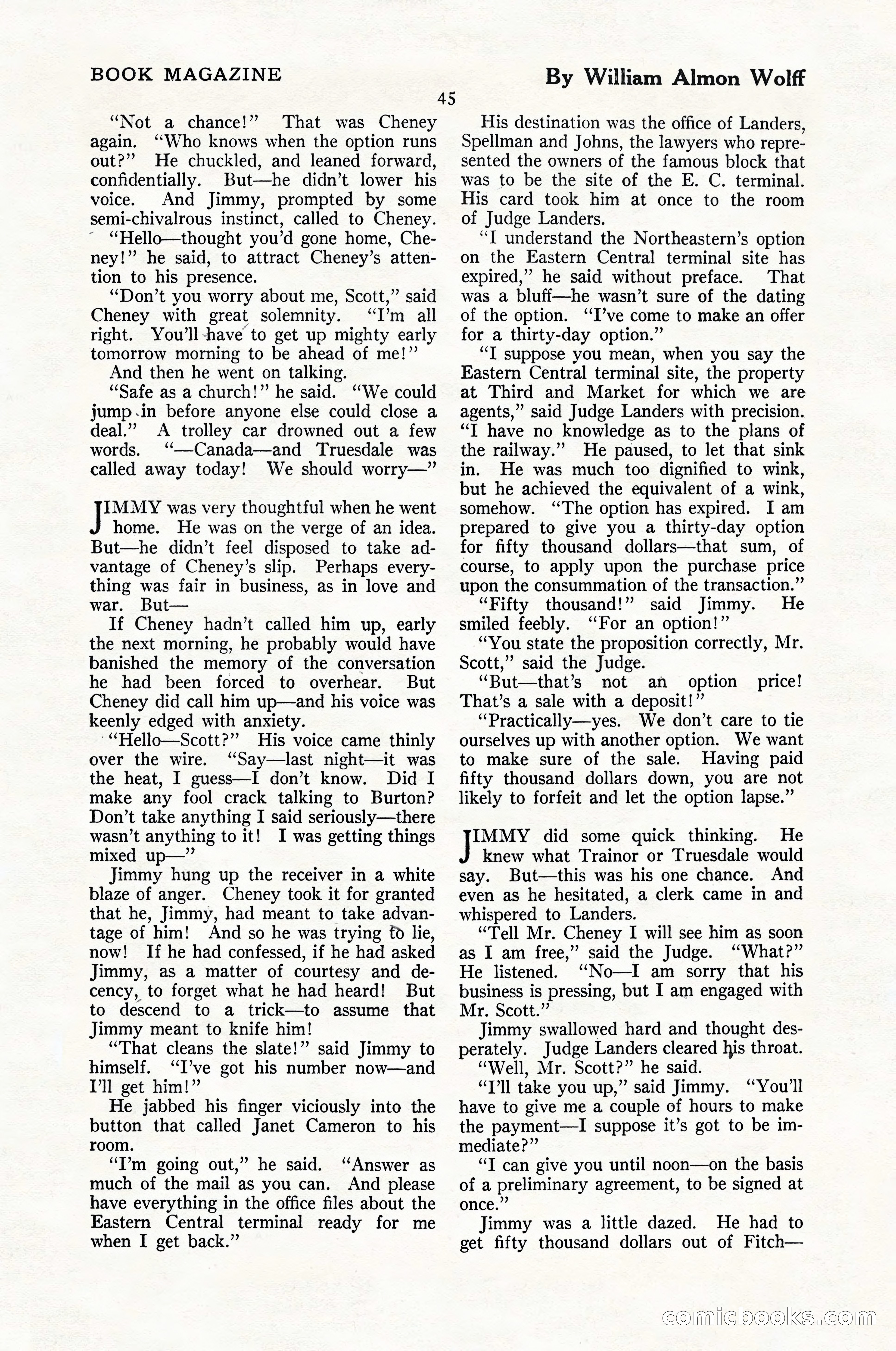 The Blue Book Magazine, May 1924 — page 47 of 196