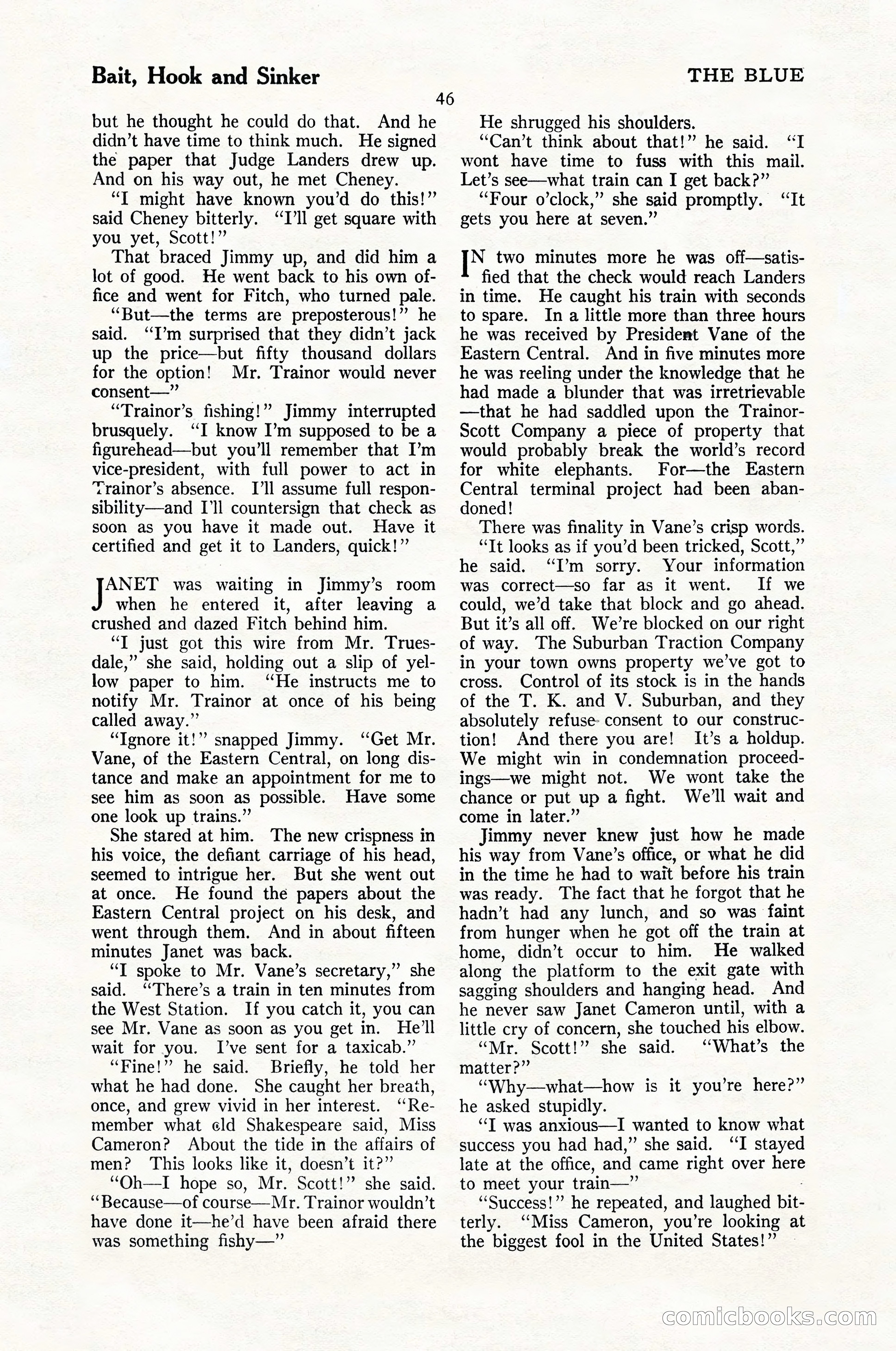 The Blue Book Magazine, May 1924 — page 48 of 196