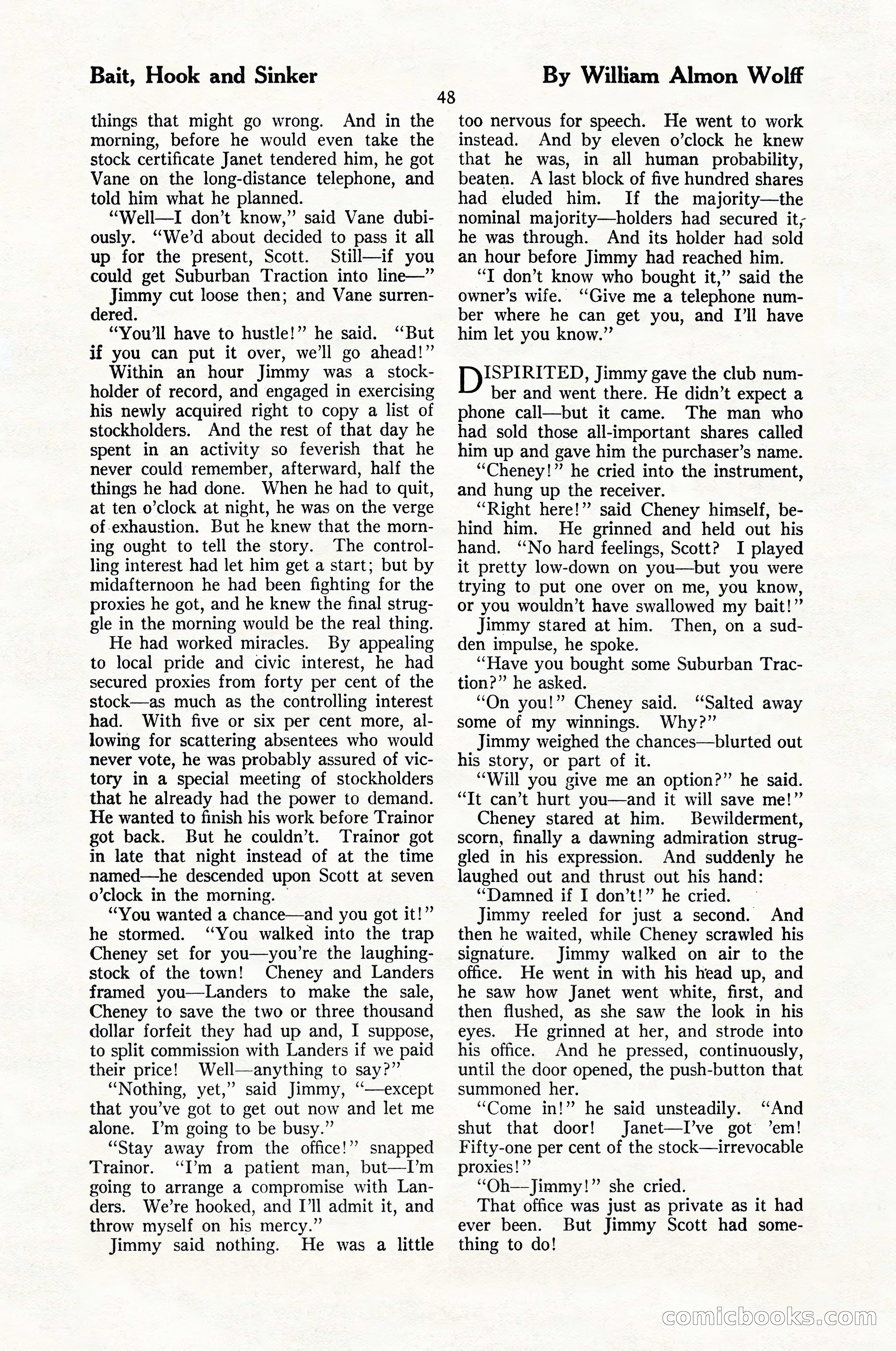 The Blue Book Magazine, May 1924 — page 50 of 196