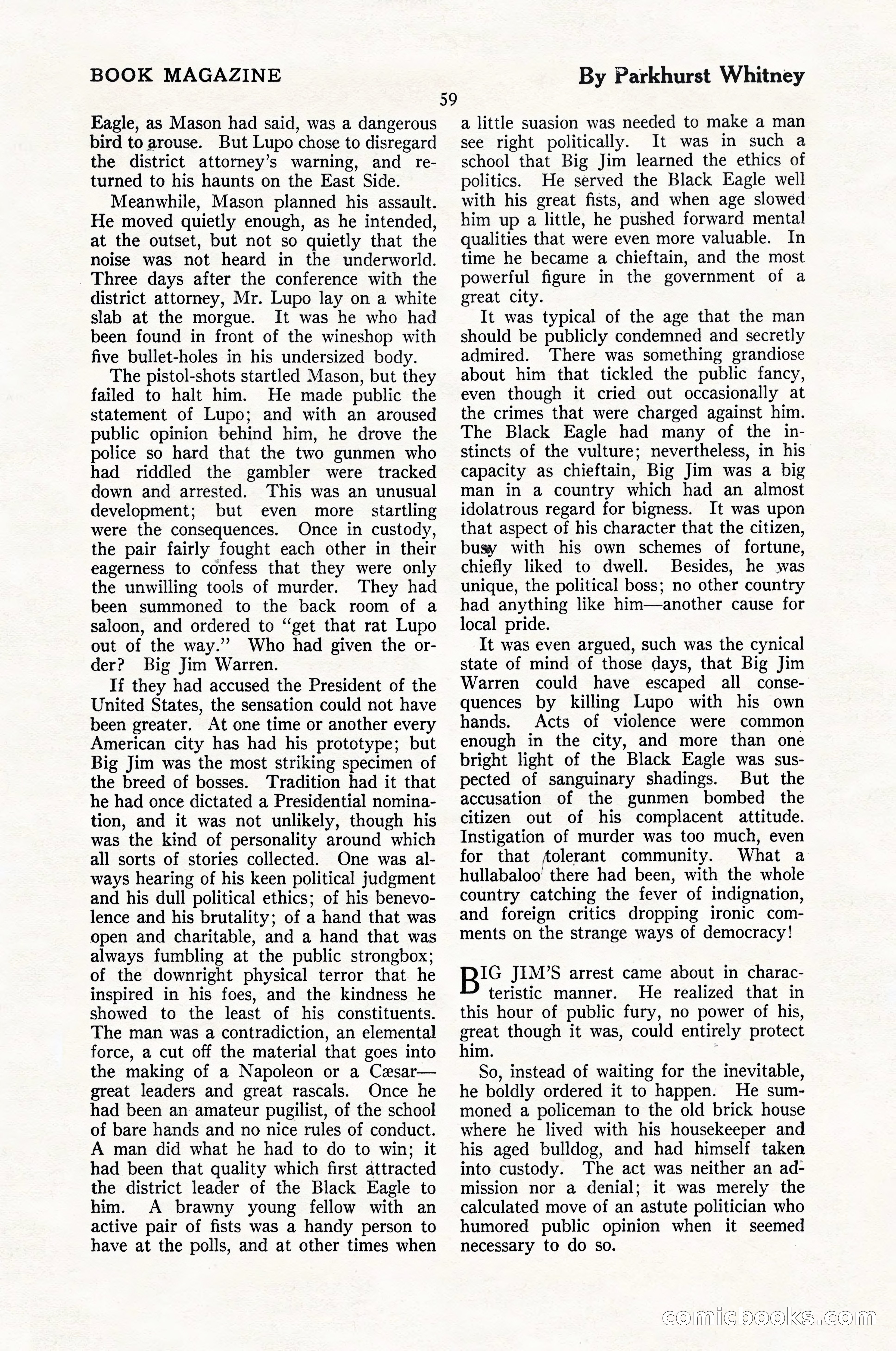 The Blue Book Magazine, May 1924 — page 61 of 196