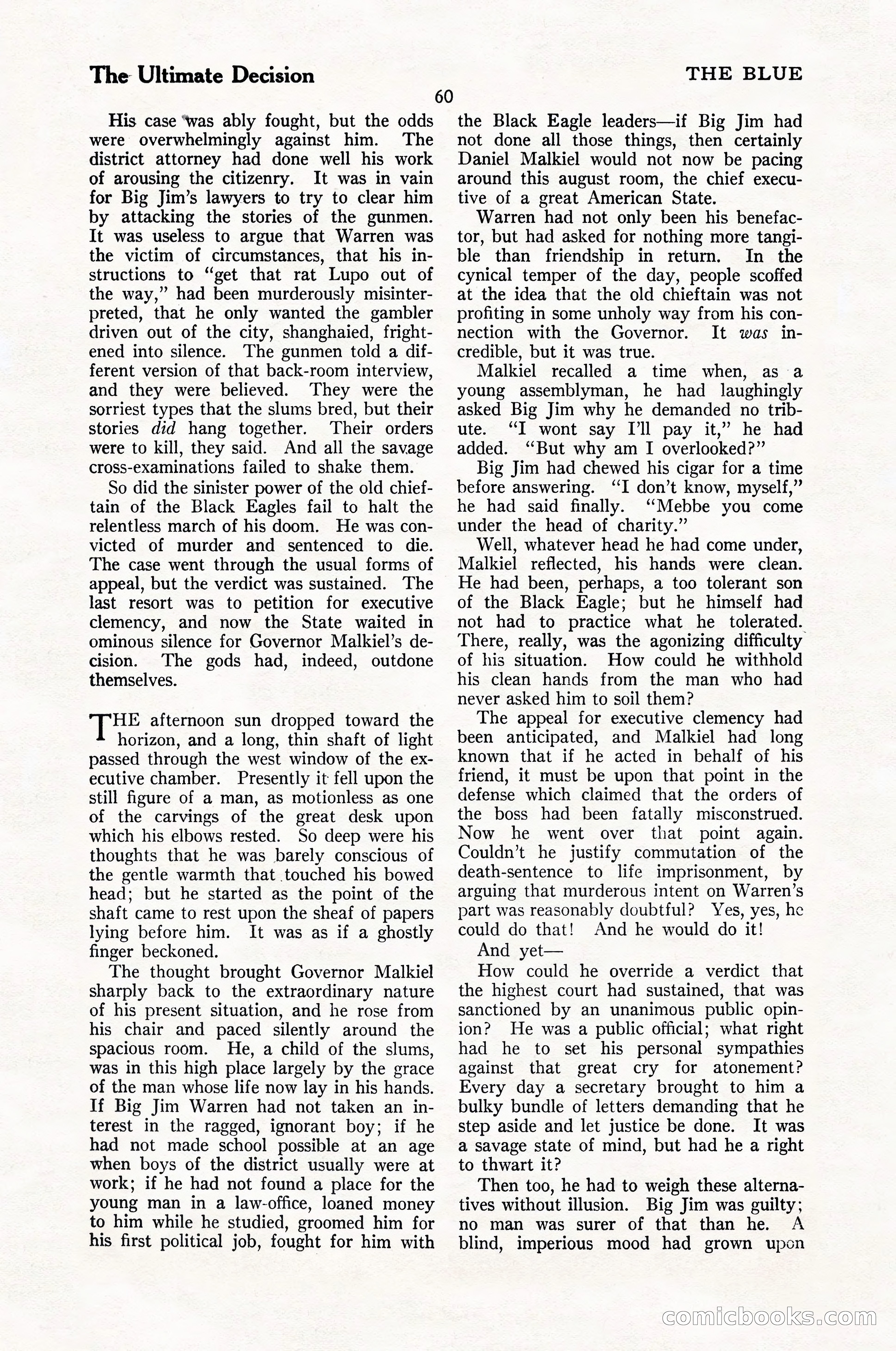 The Blue Book Magazine, May 1924 — page 62 of 196