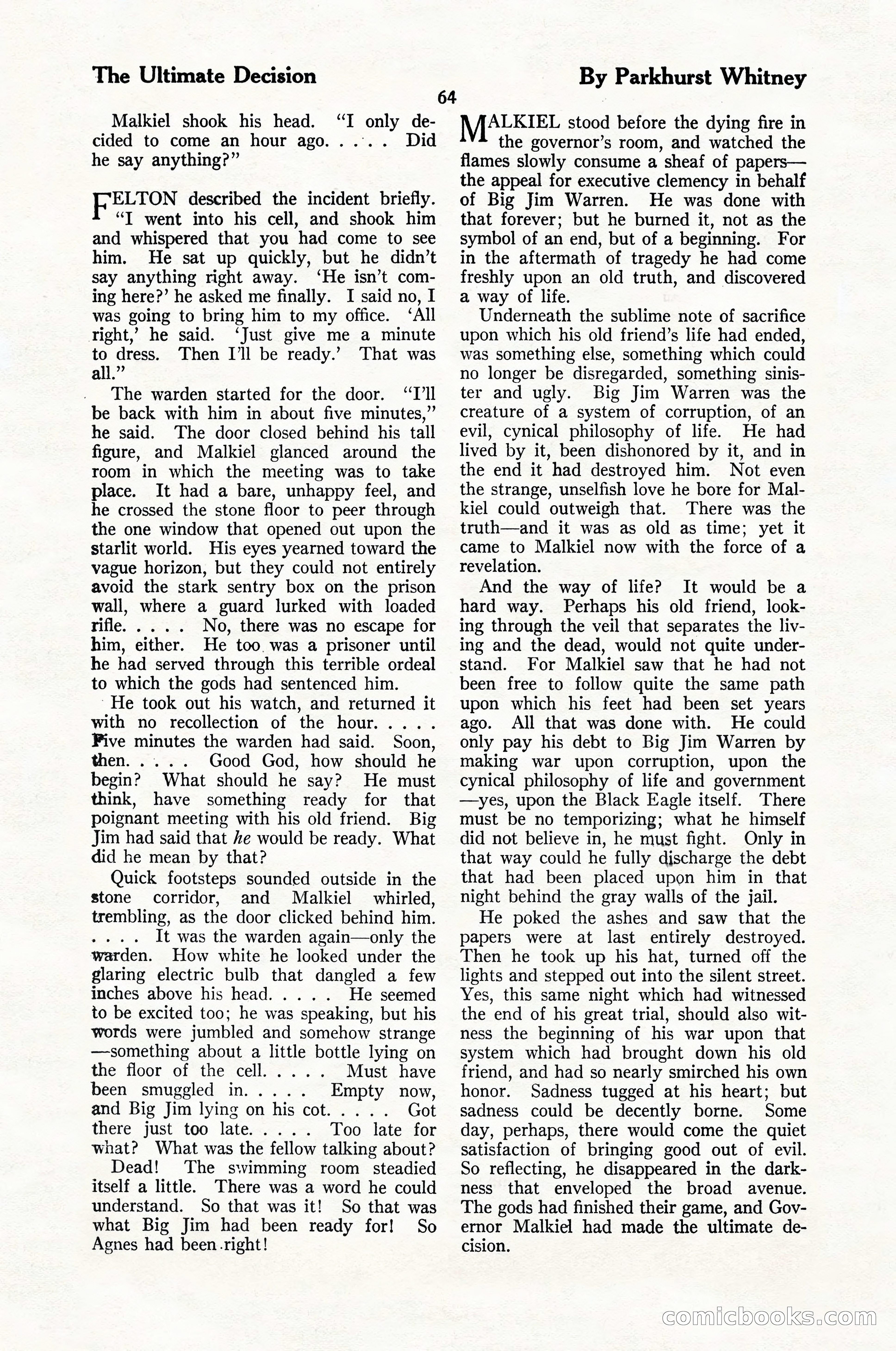 The Blue Book Magazine, May 1924 — page 66 of 196
