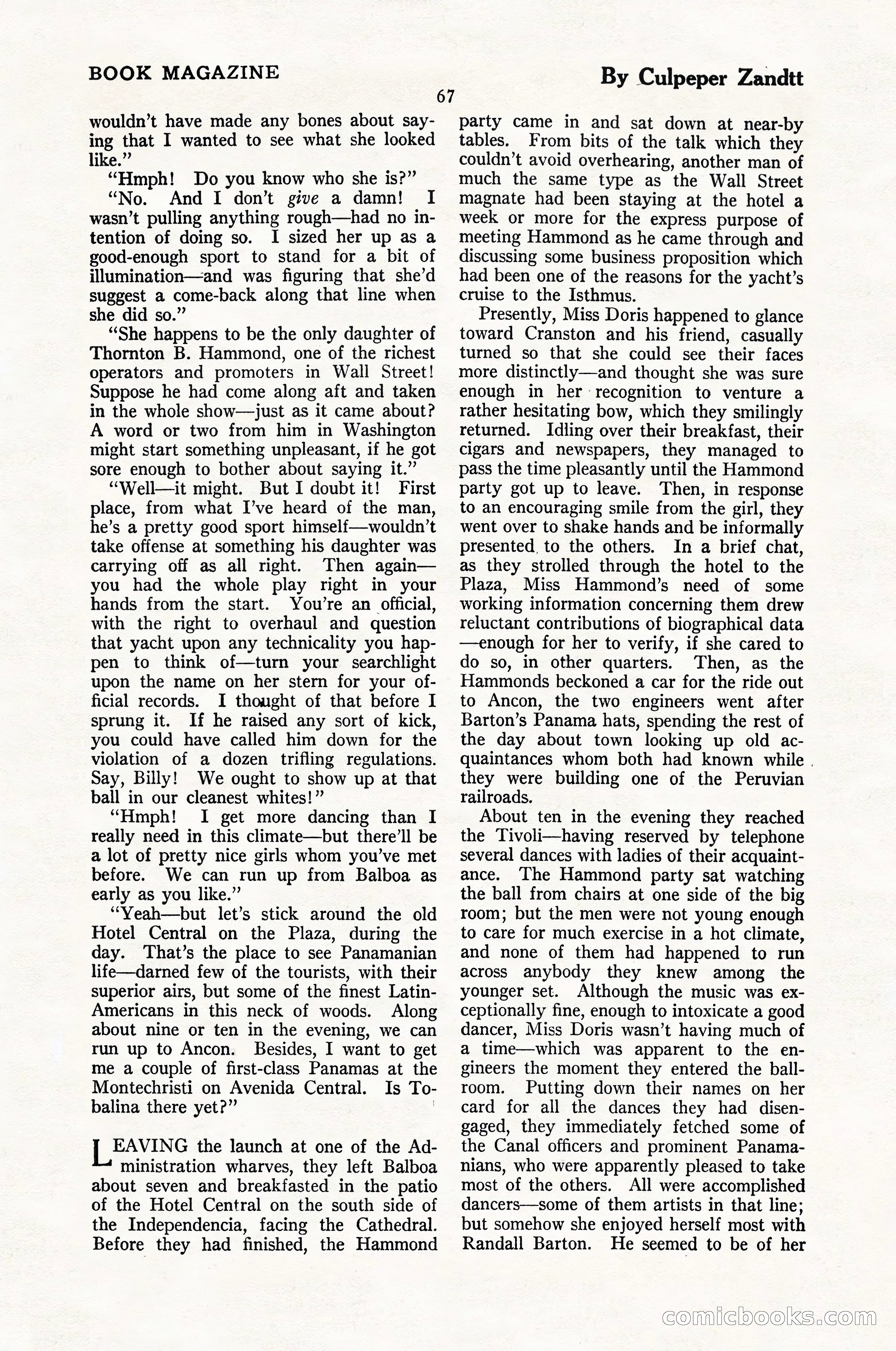 The Blue Book Magazine, May 1924 — page 69 of 196