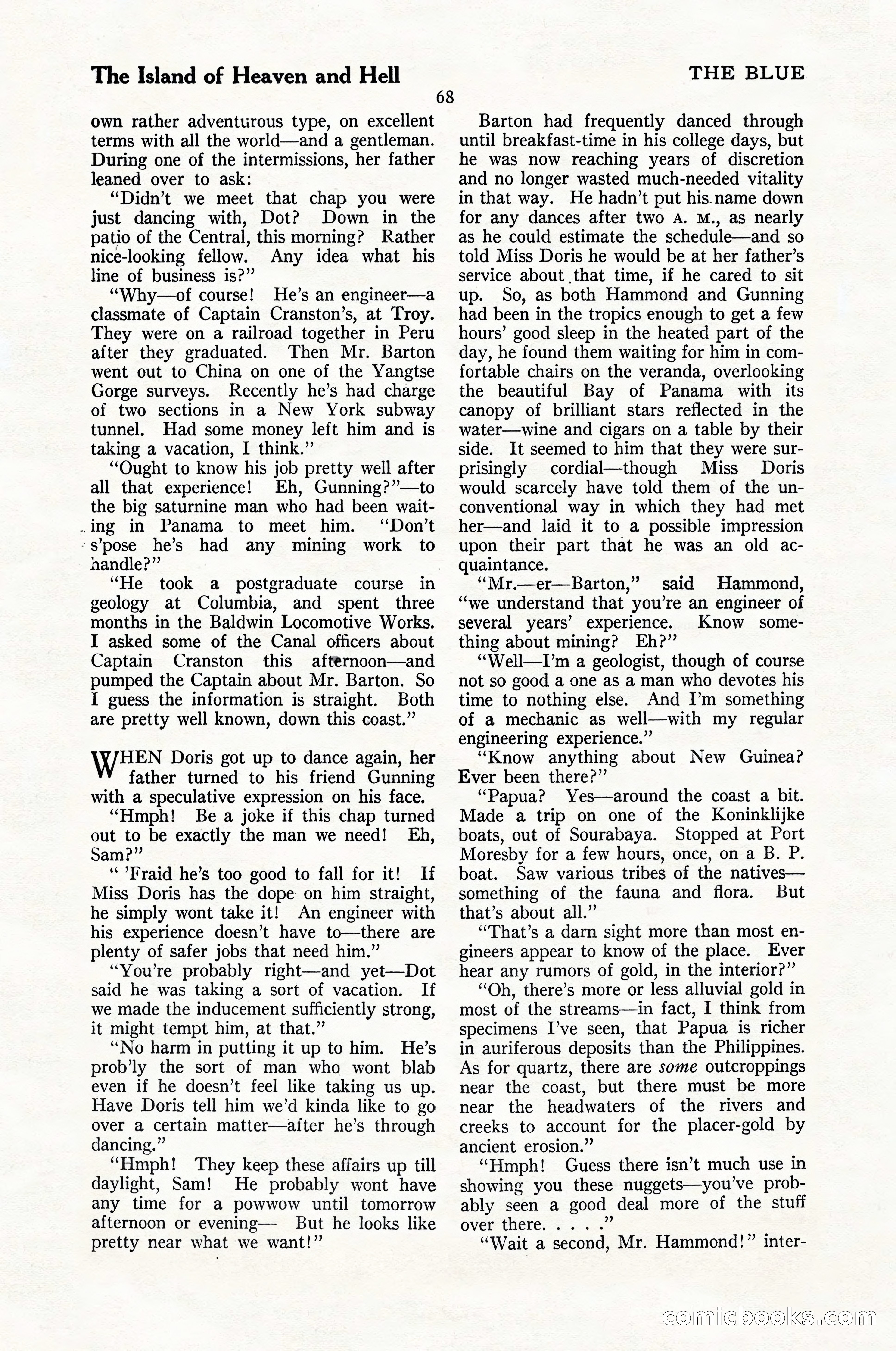The Blue Book Magazine, May 1924 — page 70 of 196
