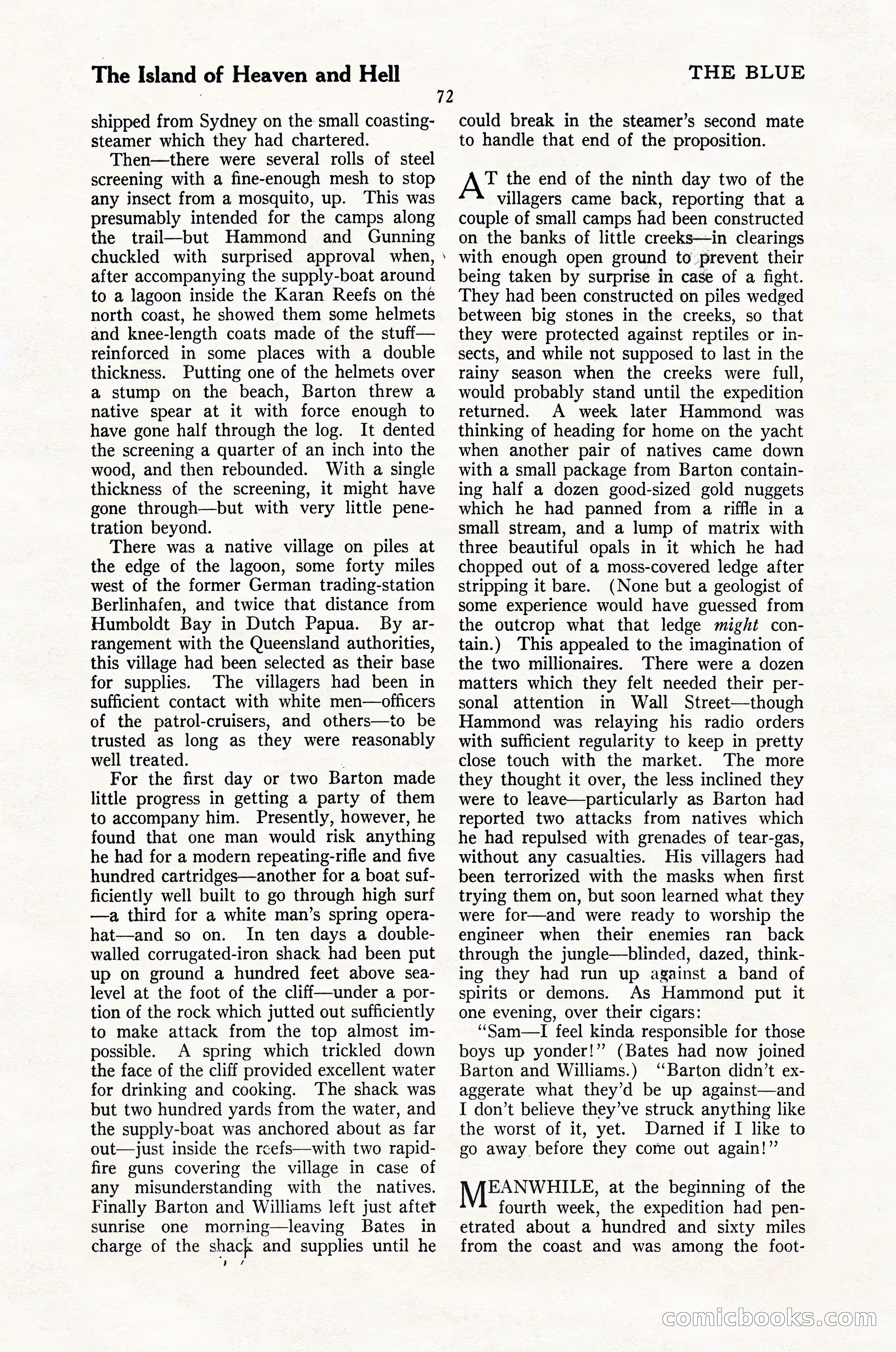 The Blue Book Magazine, May 1924 — page 74 of 196
