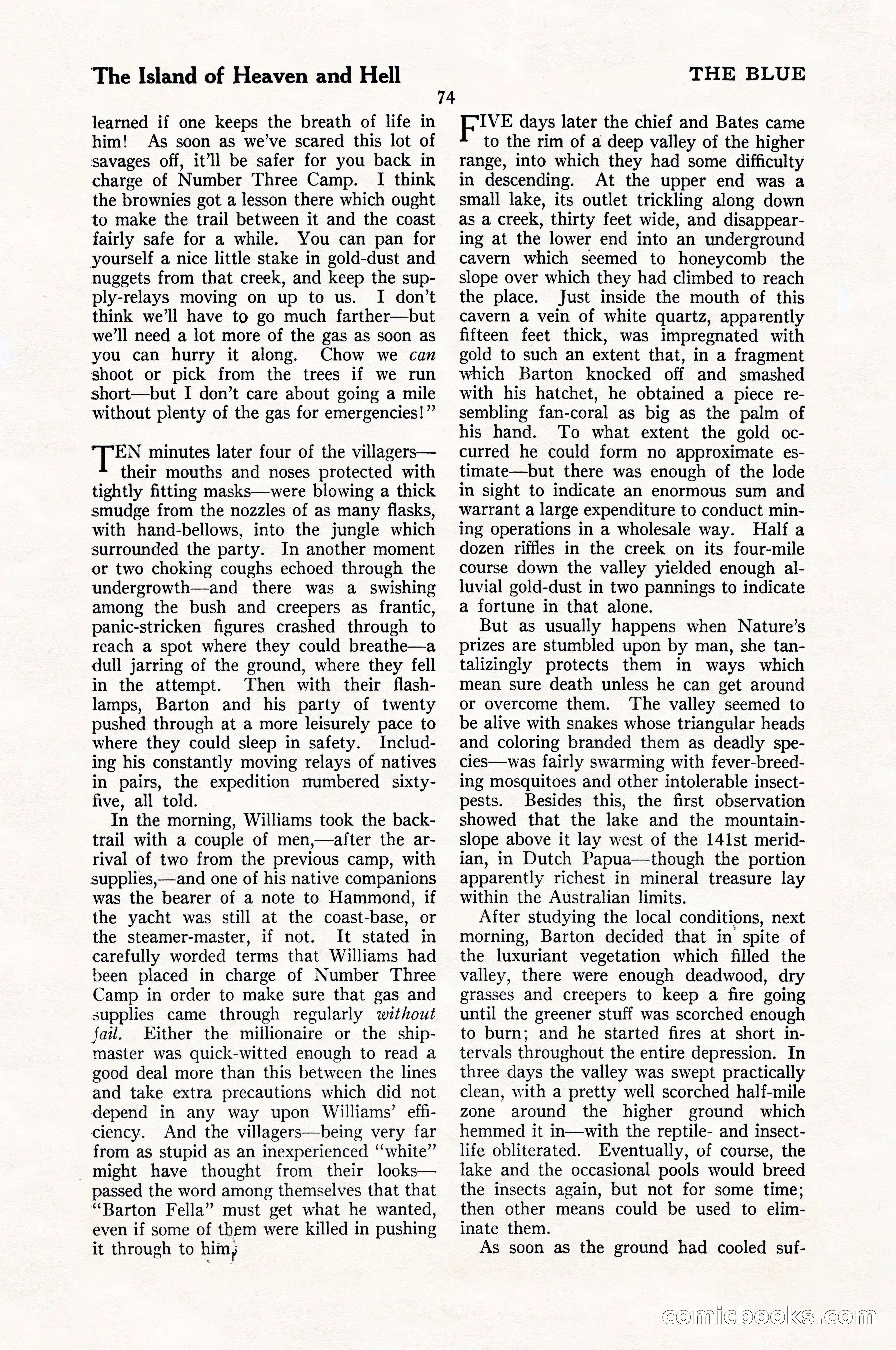 The Blue Book Magazine, May 1924 — page 76 of 196