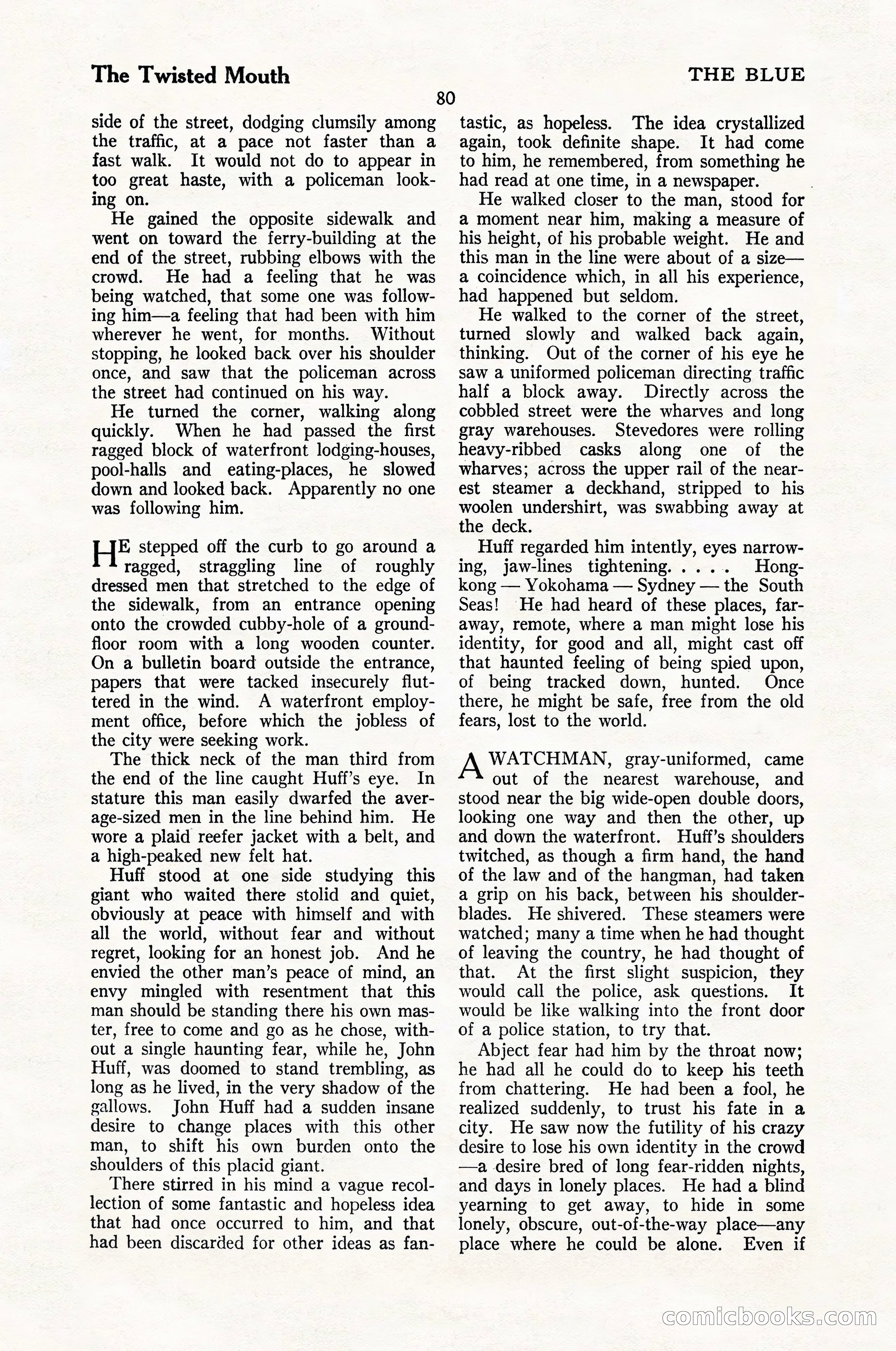 The Blue Book Magazine, May 1924 — page 82 of 196