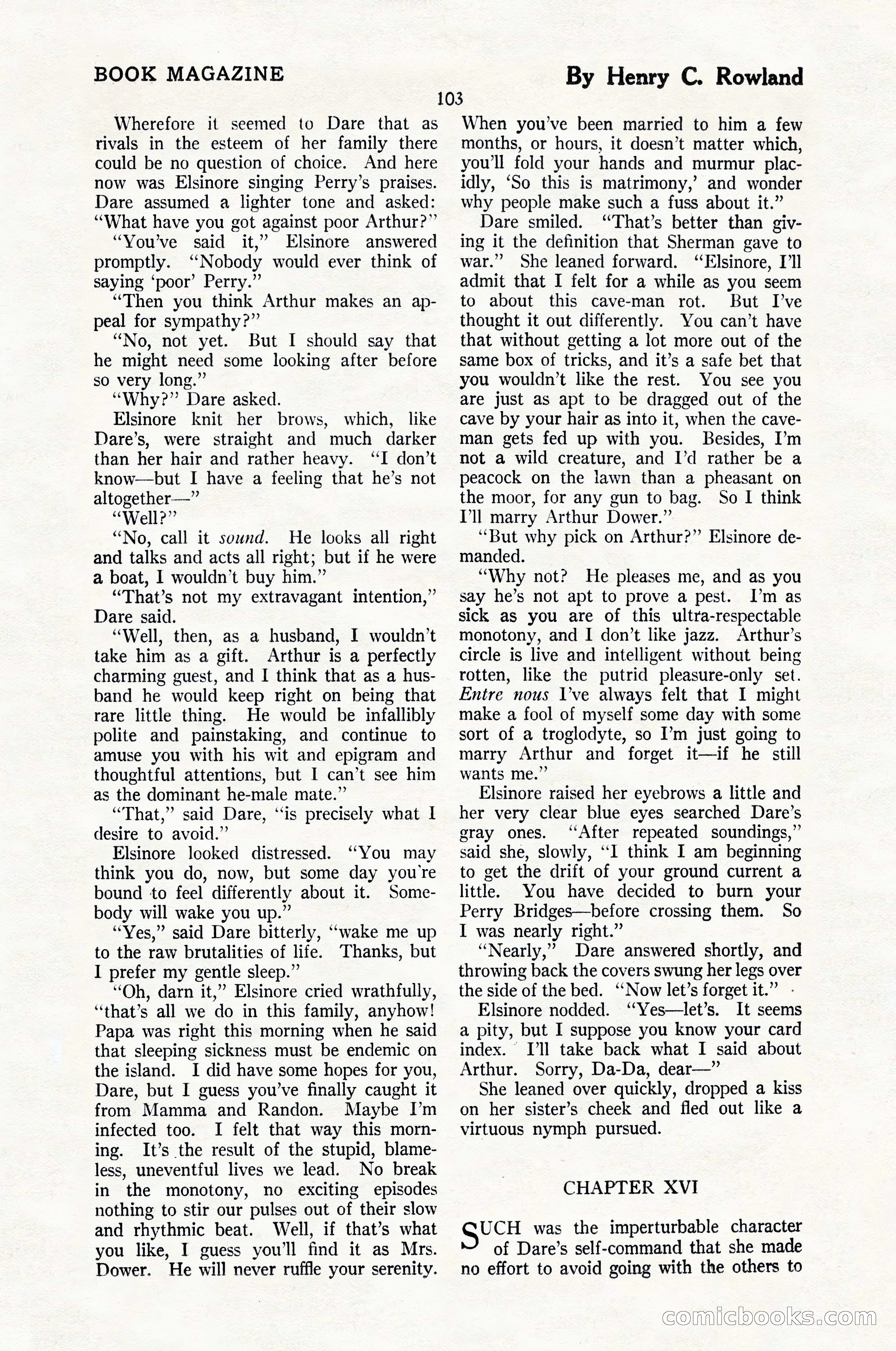 The Blue Book Magazine, May 1924 — page 105 of 196