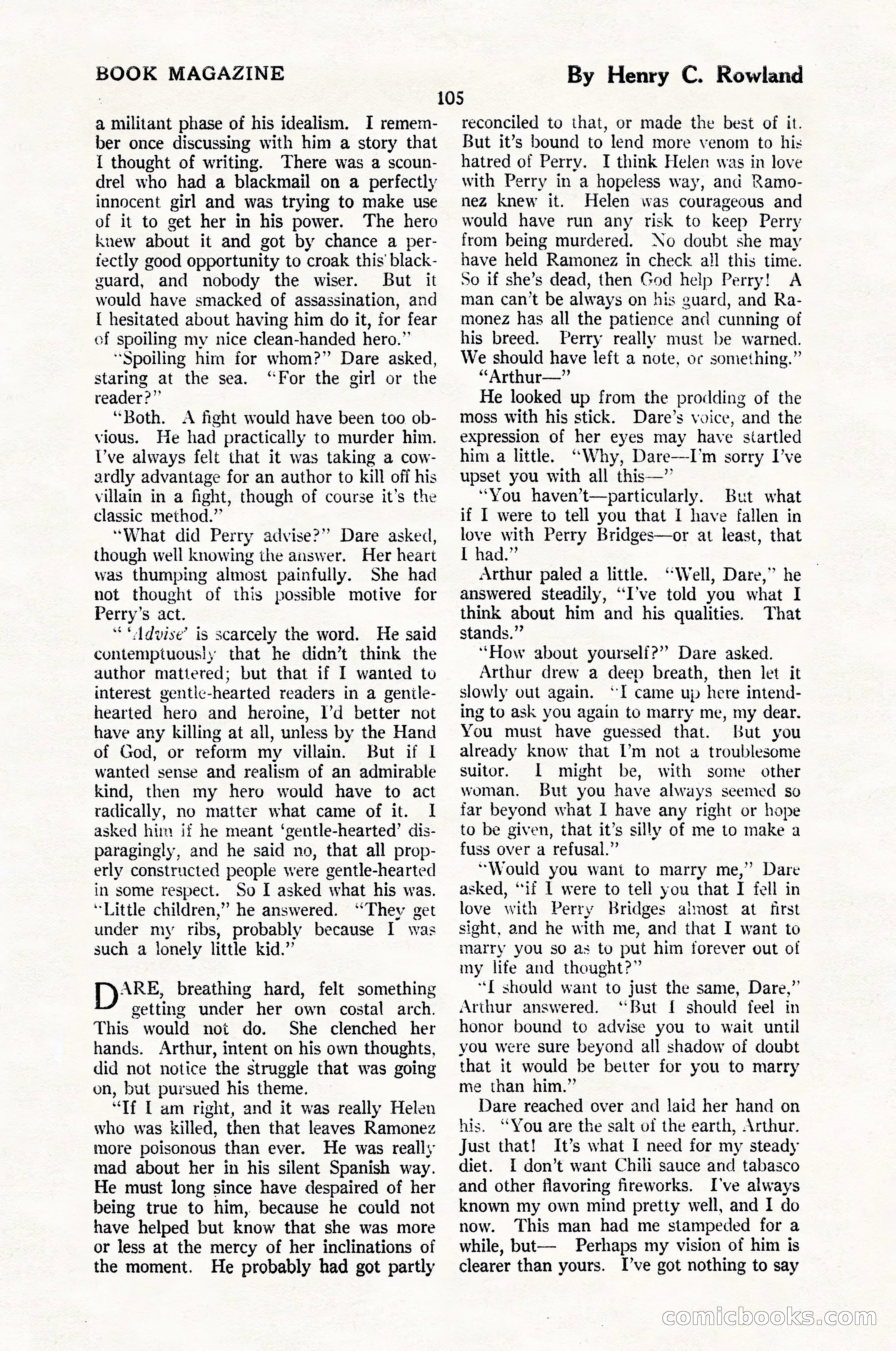 The Blue Book Magazine, May 1924 — page 107 of 196